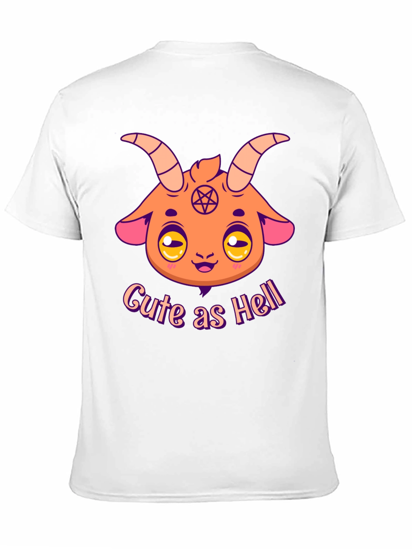Cute as Hell Baphomet Cartoon T-Shirt