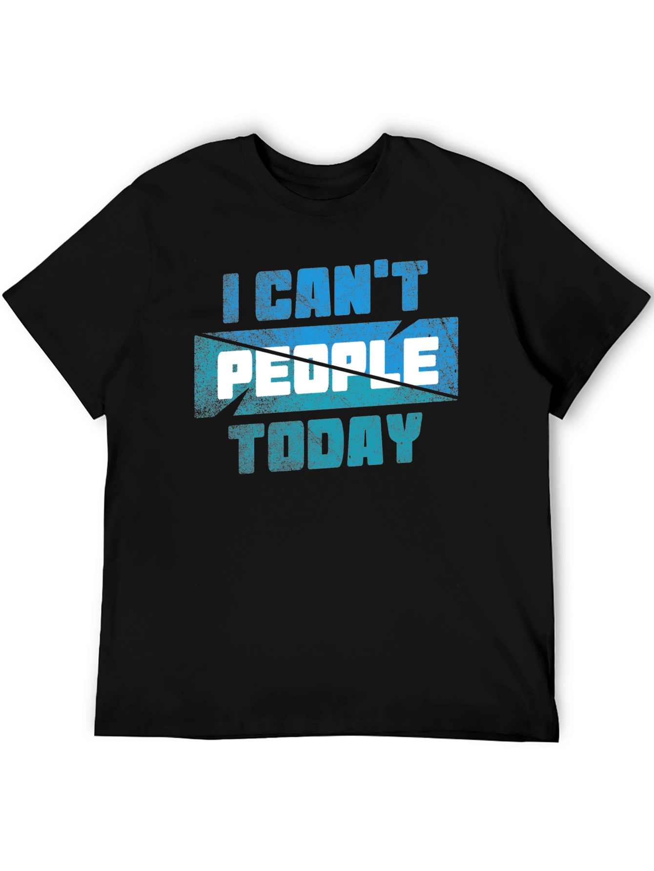 I Cant People Today Graphic Tee