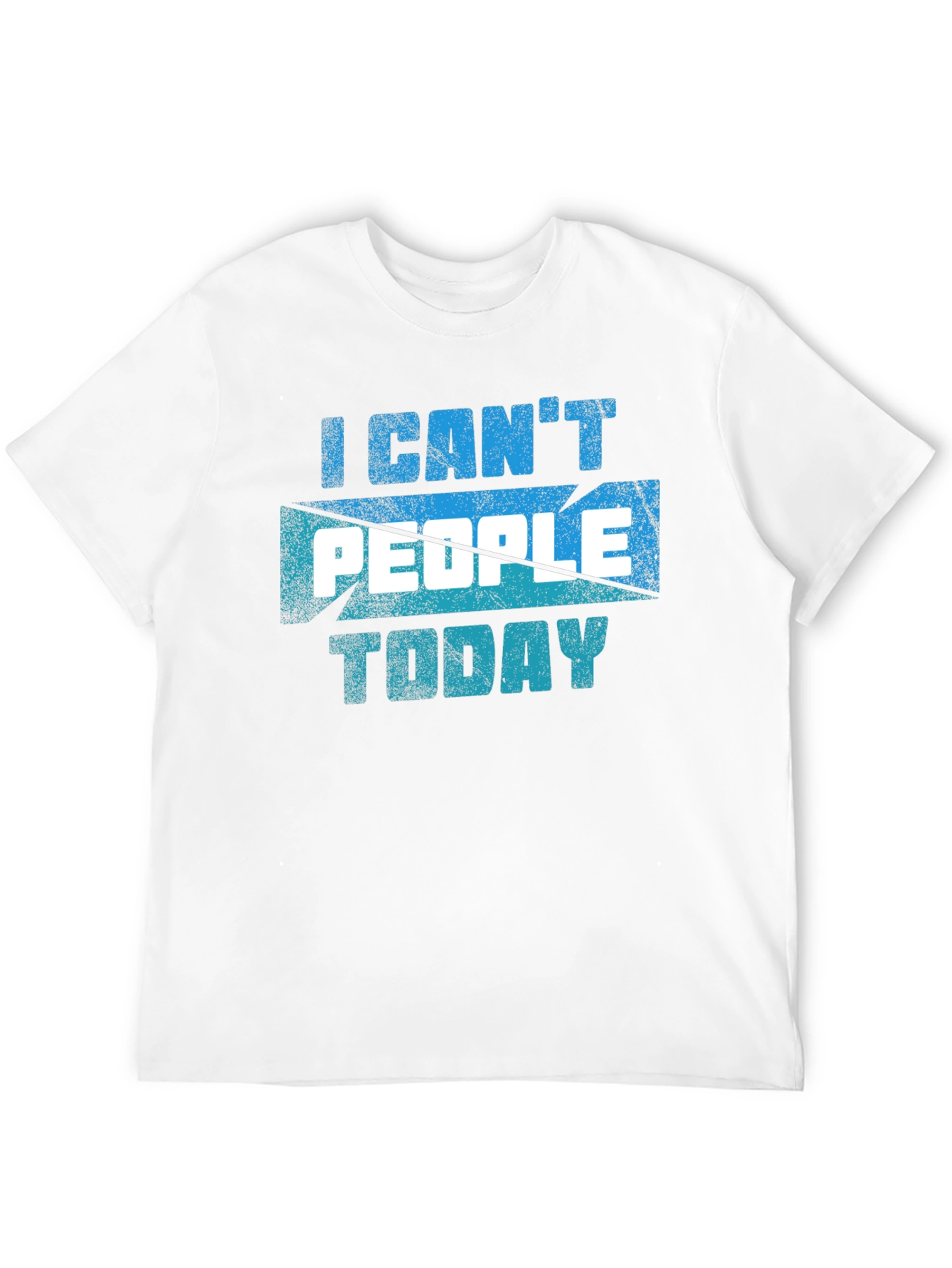 I Cant People Today Graphic Tee
