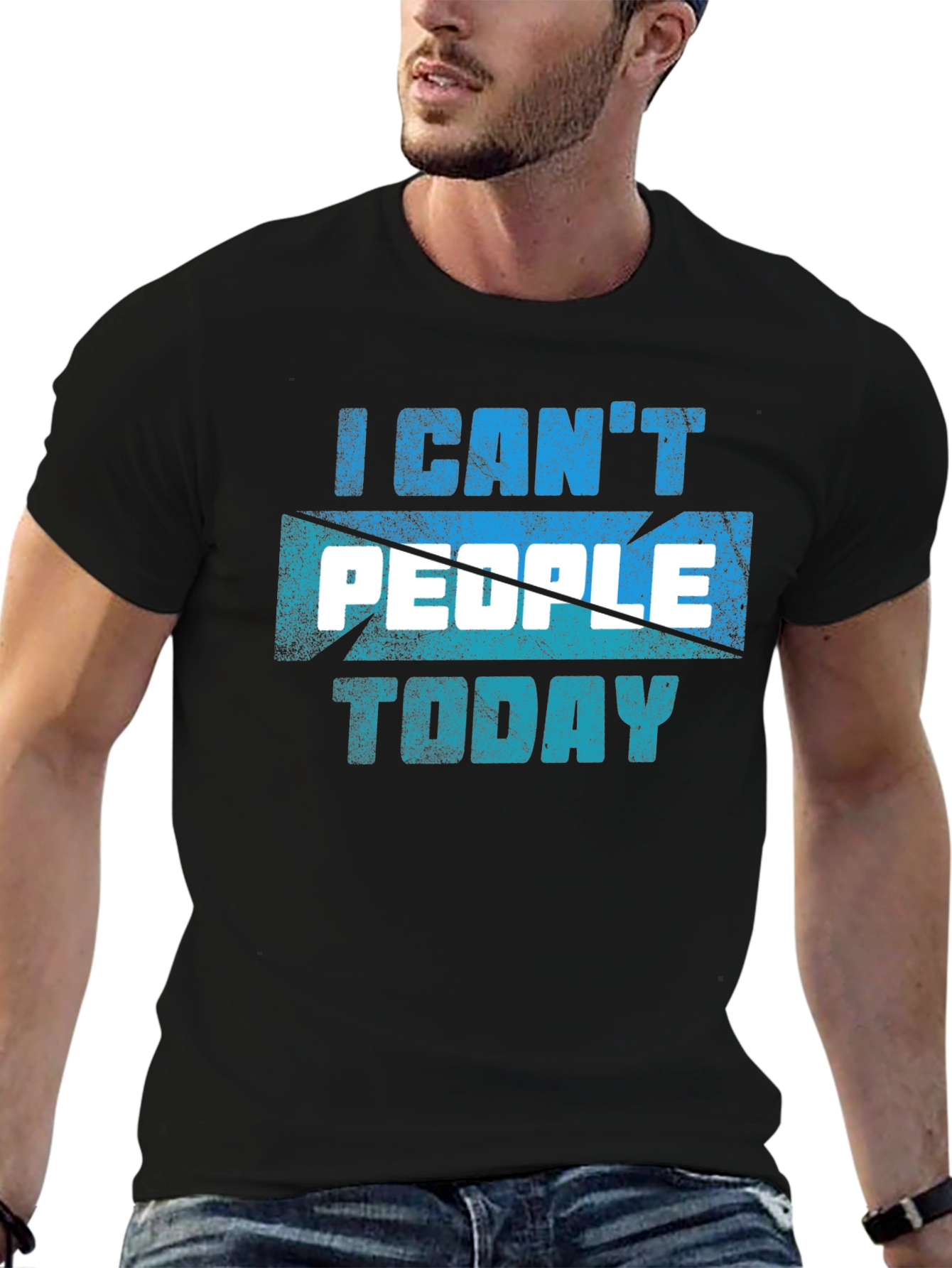 I Cant People Today Graphic Tee