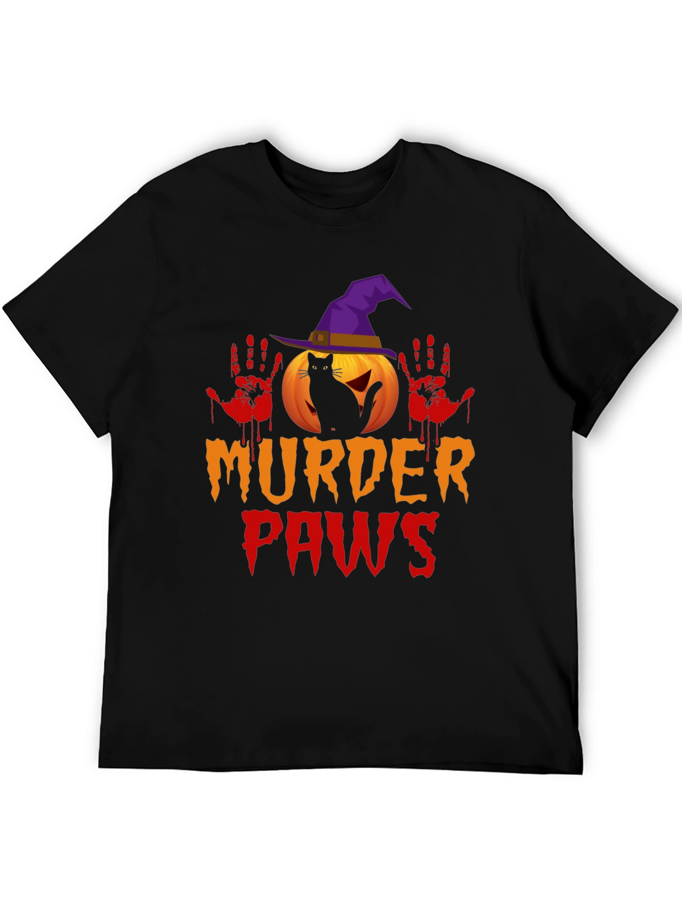 Murder Paws Halloween T-Shirt