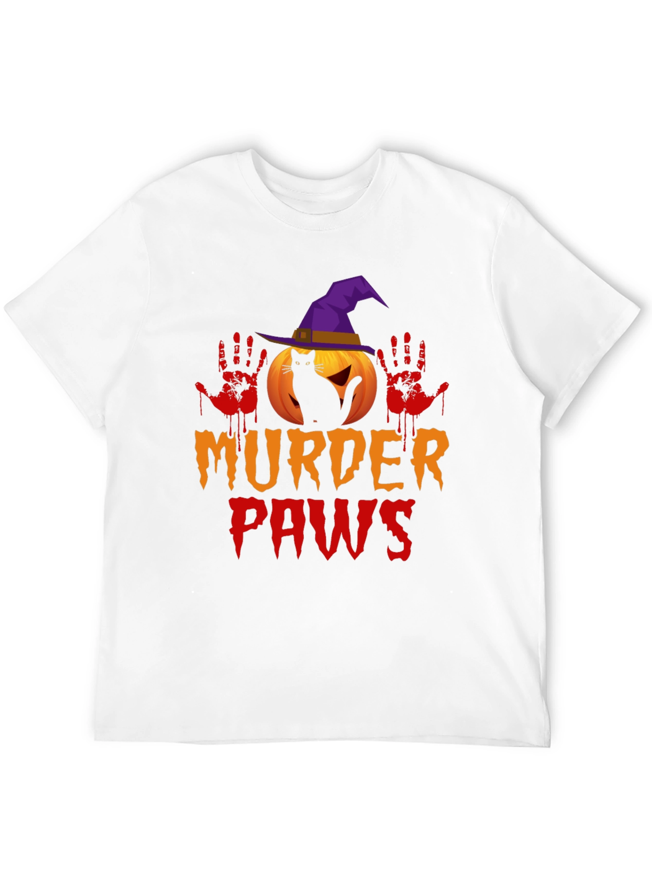 Murder Paws Halloween T-Shirt