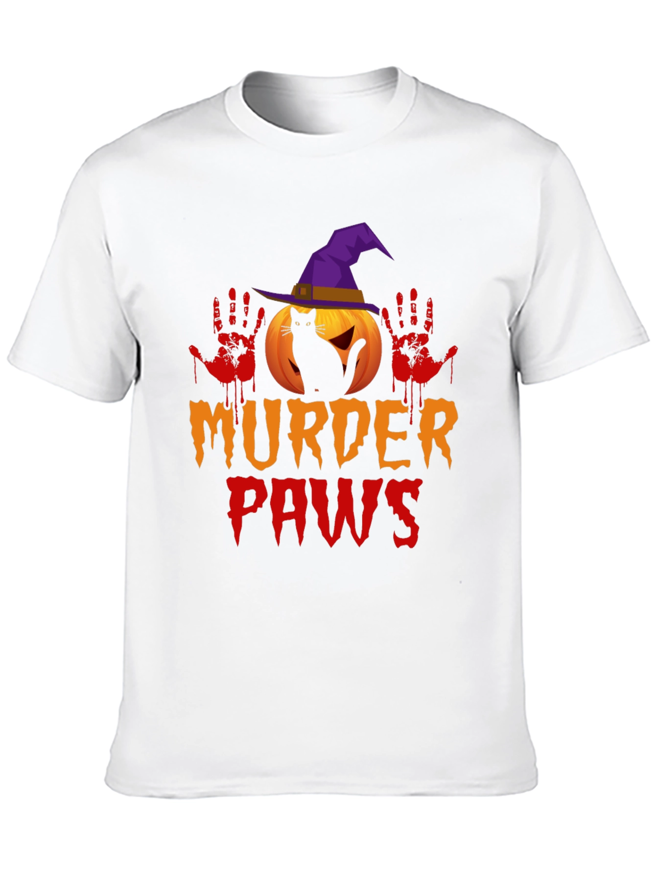 Murder Paws Halloween T-Shirt