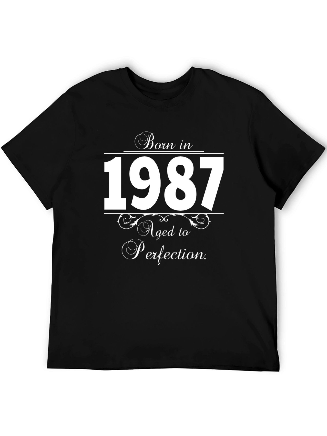 Born in 1987 T-Shirt - Aged to Perfection