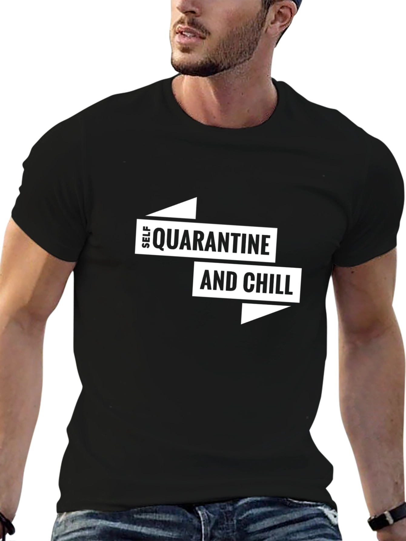 Self Quarantine and Chill Graphic Tee