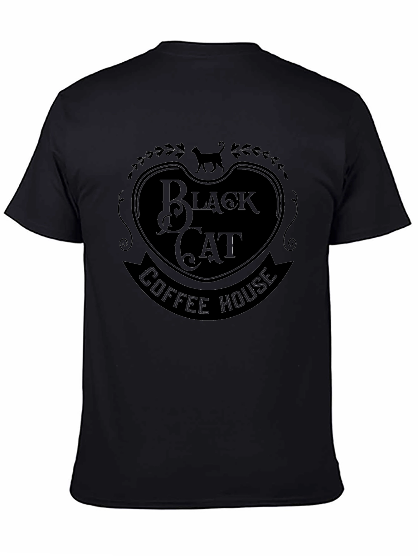 Black Cat Coffee House Graphic Tee