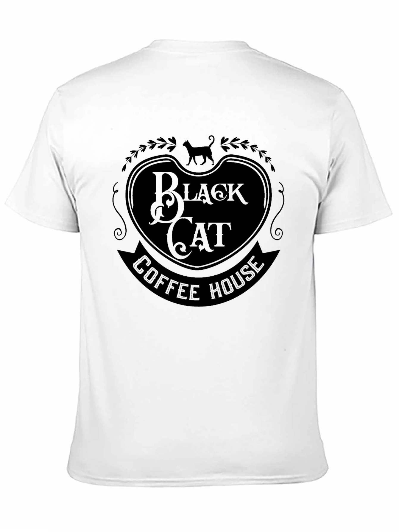 Black Cat Coffee House Graphic Tee