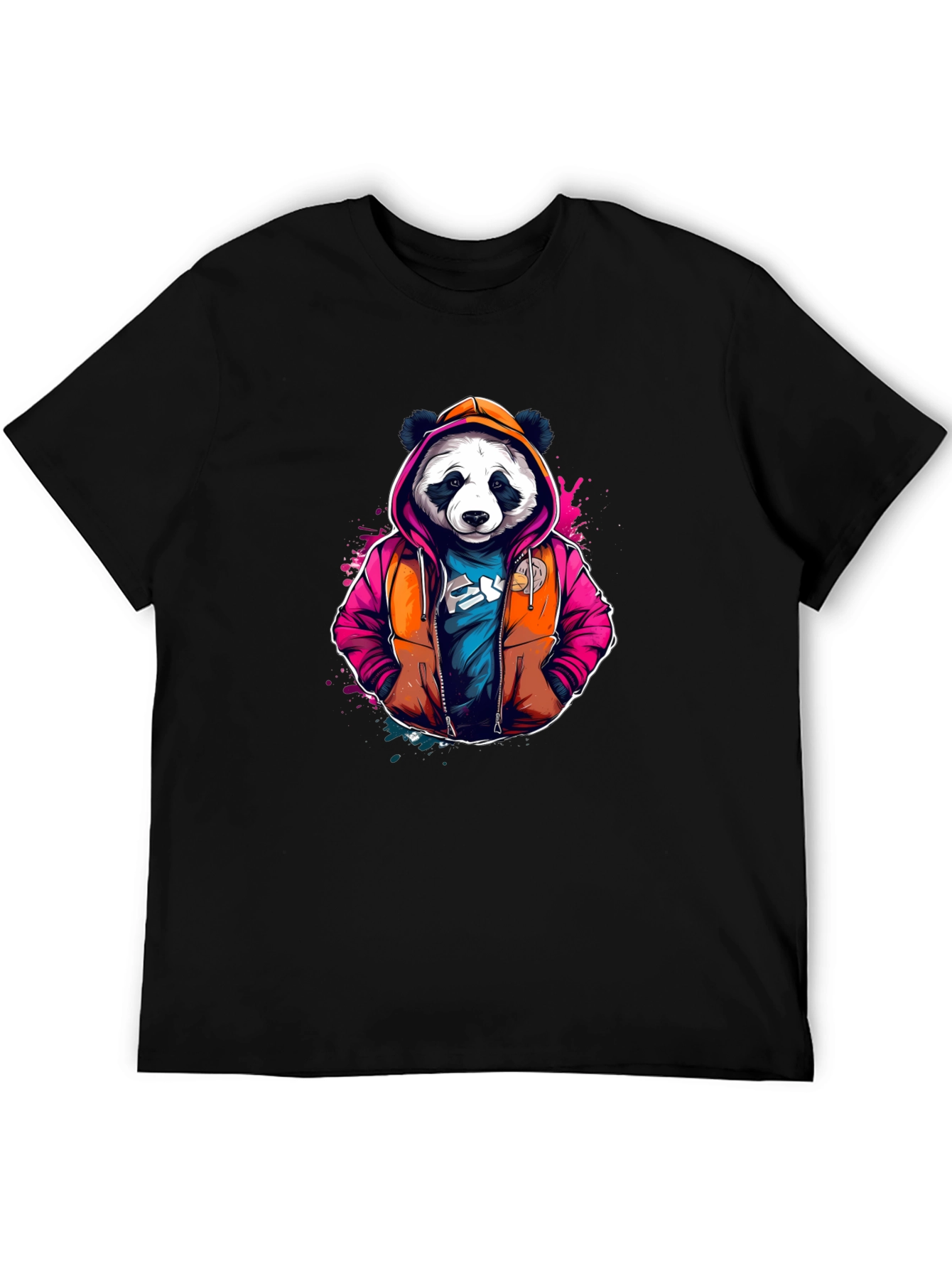 Cool Panda Hoodie T-Shirt