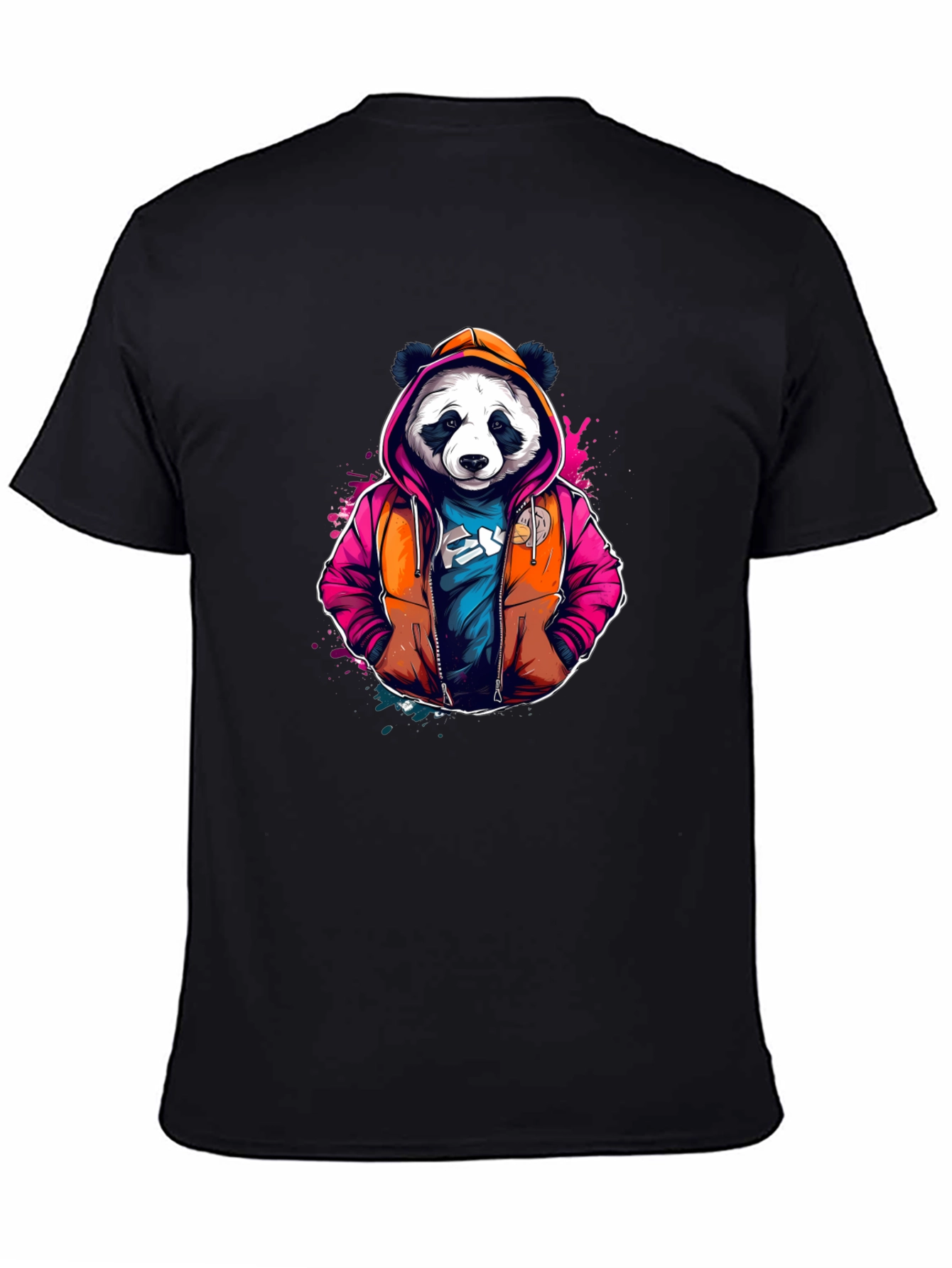 Cool Panda Hoodie T-Shirt