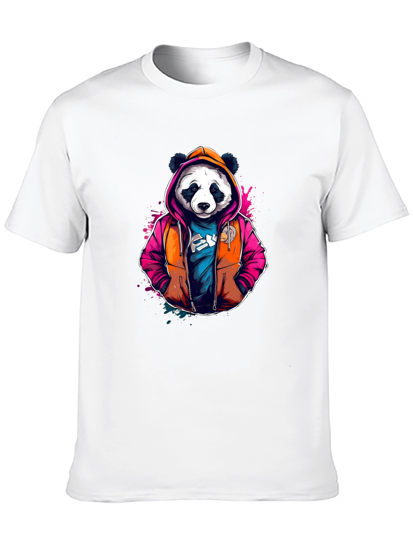 Cool Panda Hoodie T-Shirt