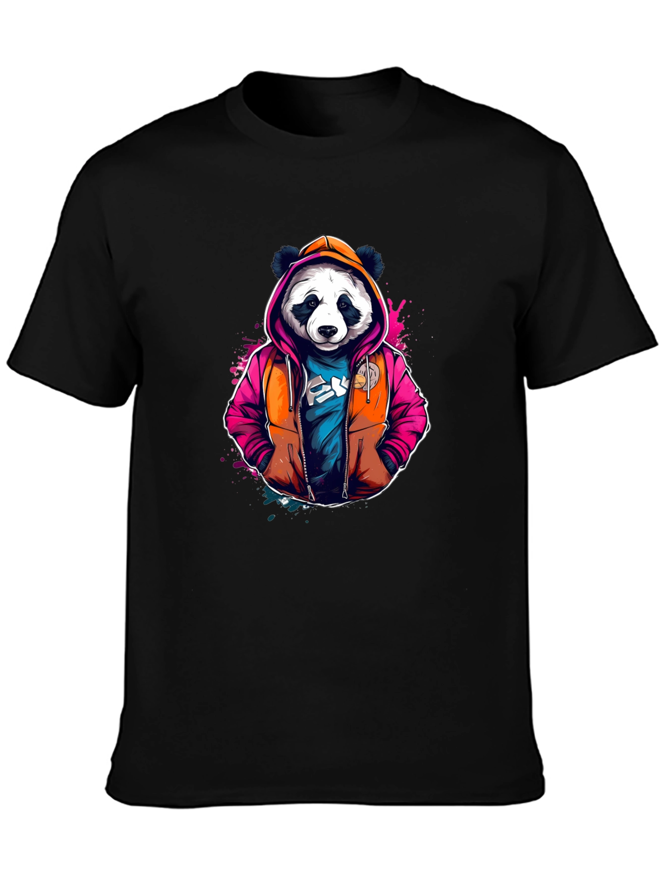 Cool Panda Hoodie T-Shirt