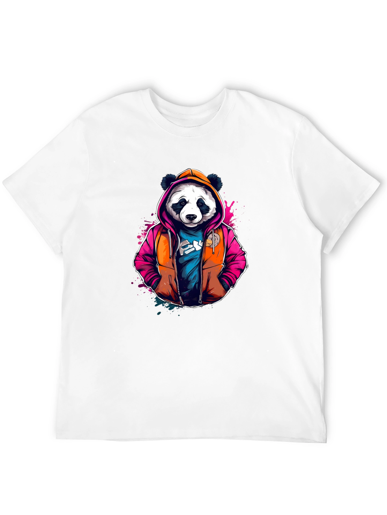 Cool Panda Hoodie T-Shirt
