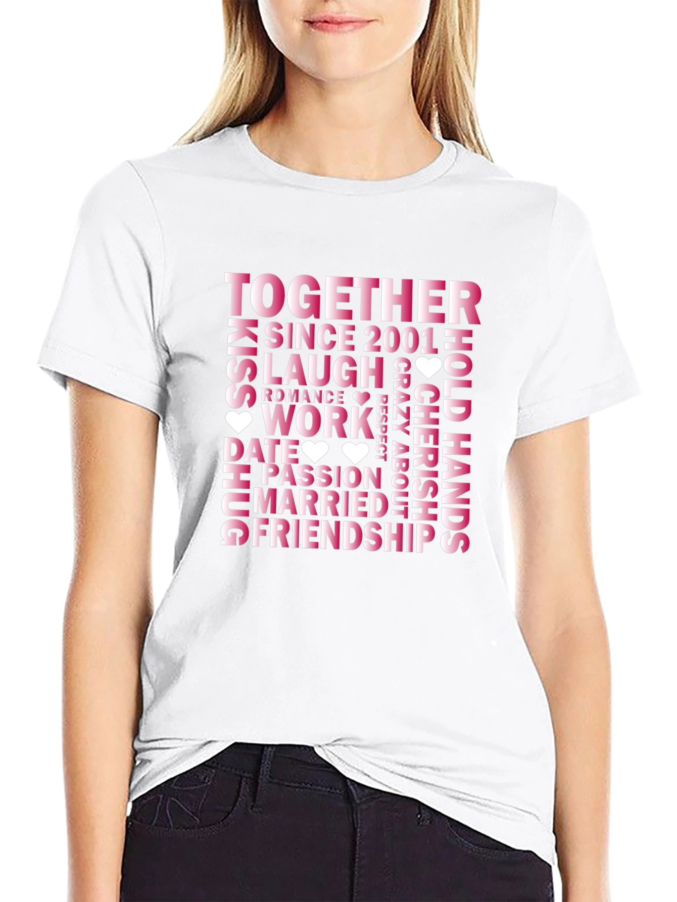 Together Since 2001 Anniversary Tee