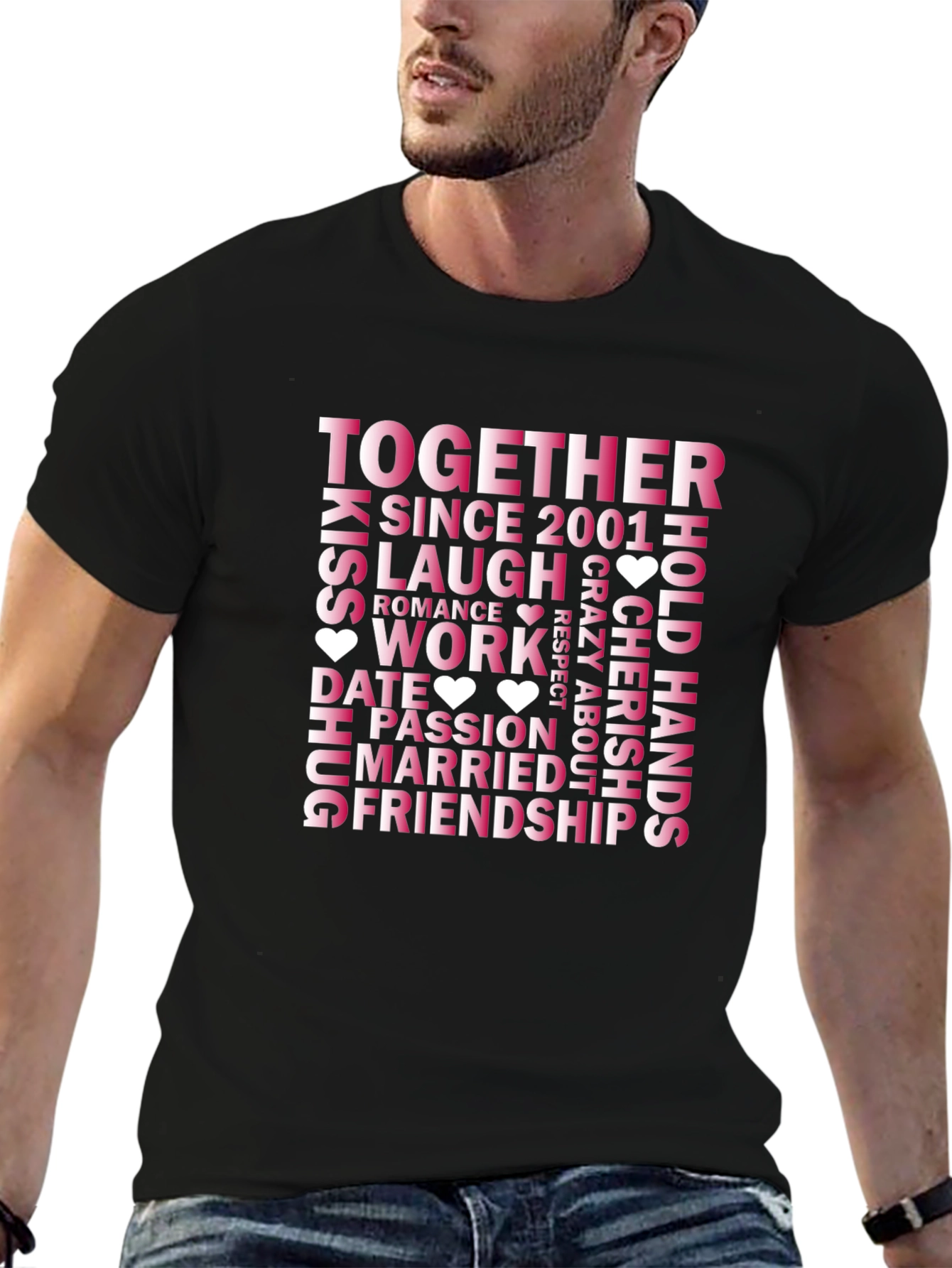 Together Since 2001 Anniversary Tee