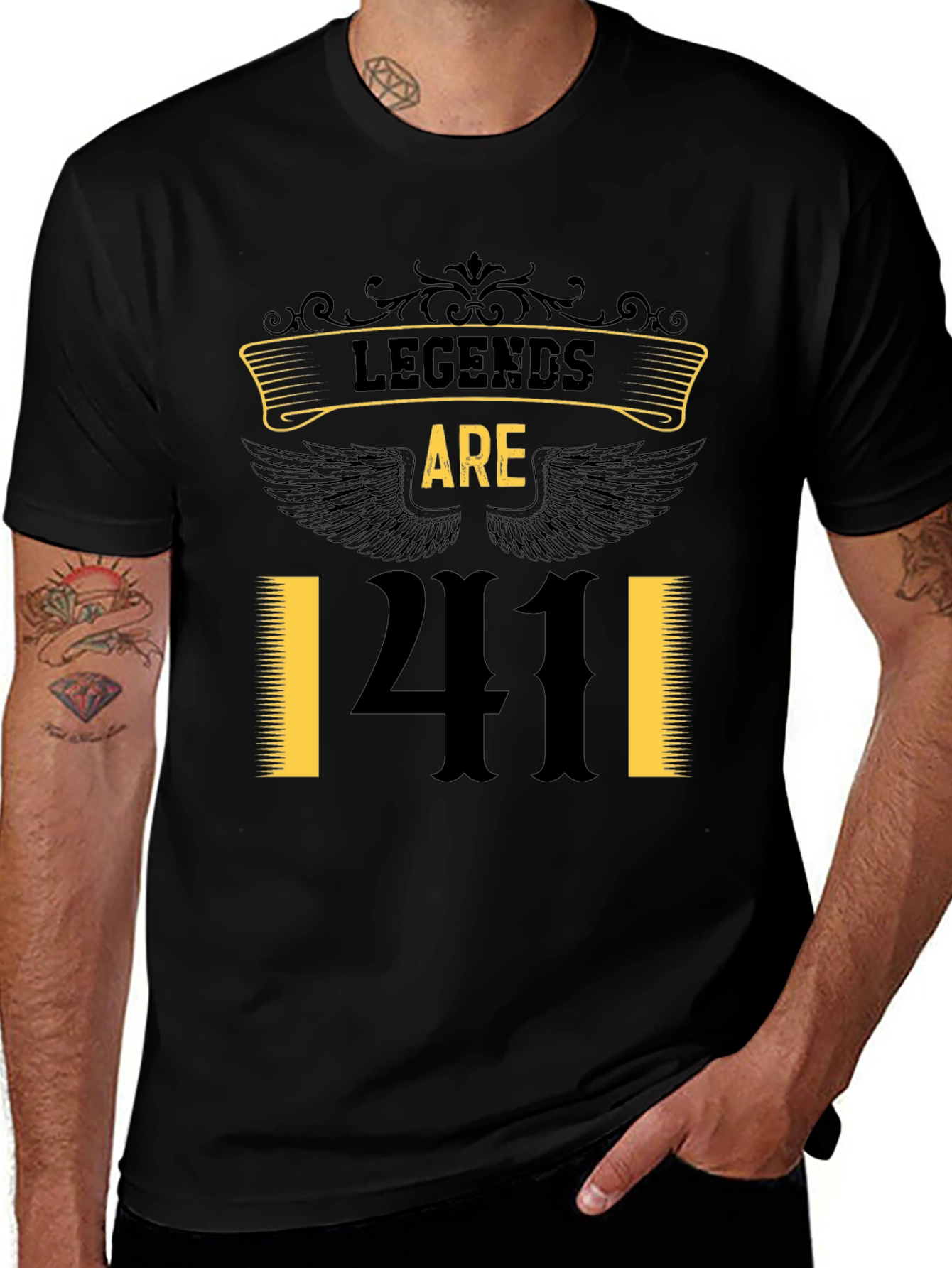 Legends Are 41 T-Shirt - Birthday Gift