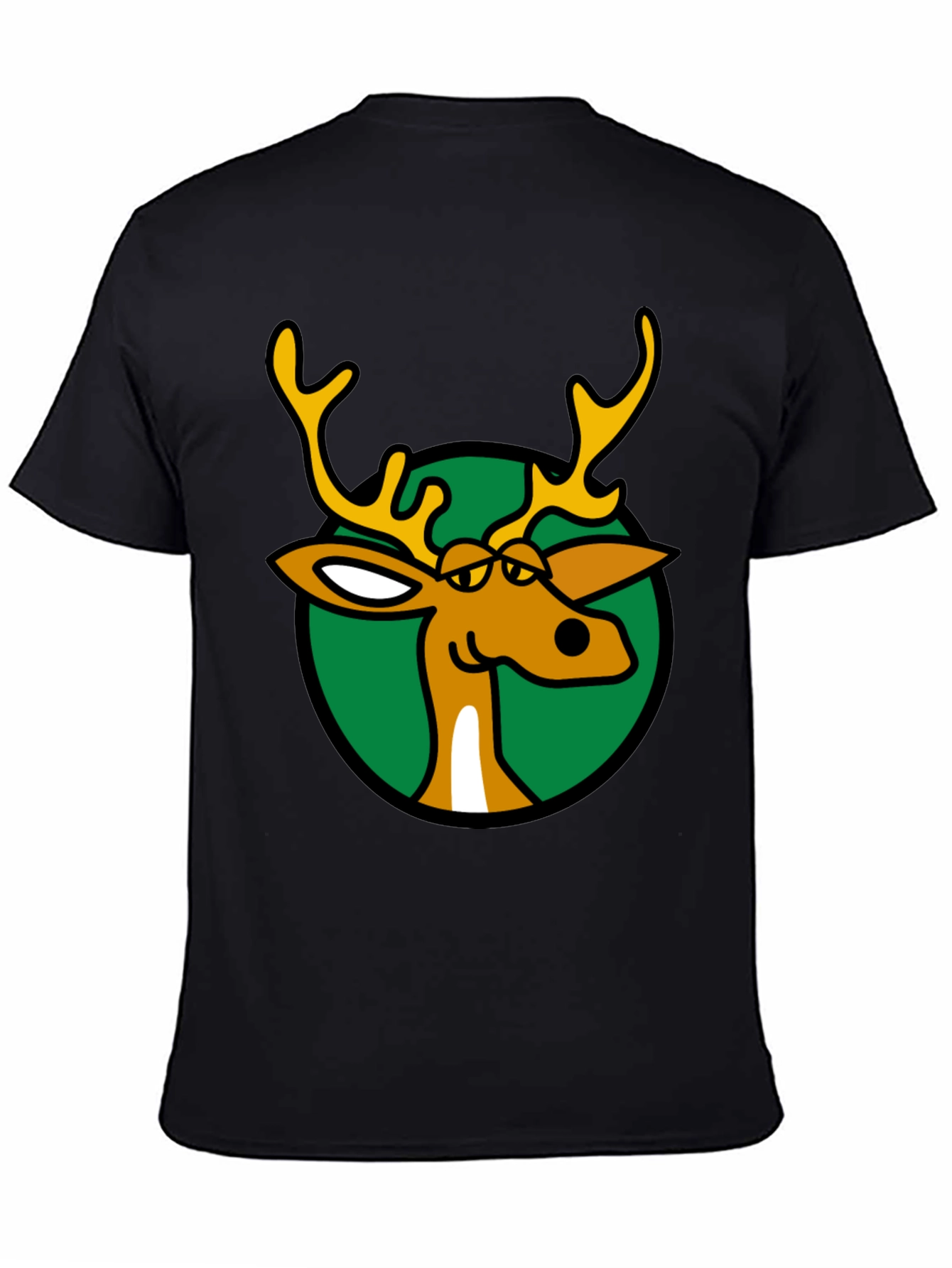 Funny Cartoon Reindeer T-Shirt