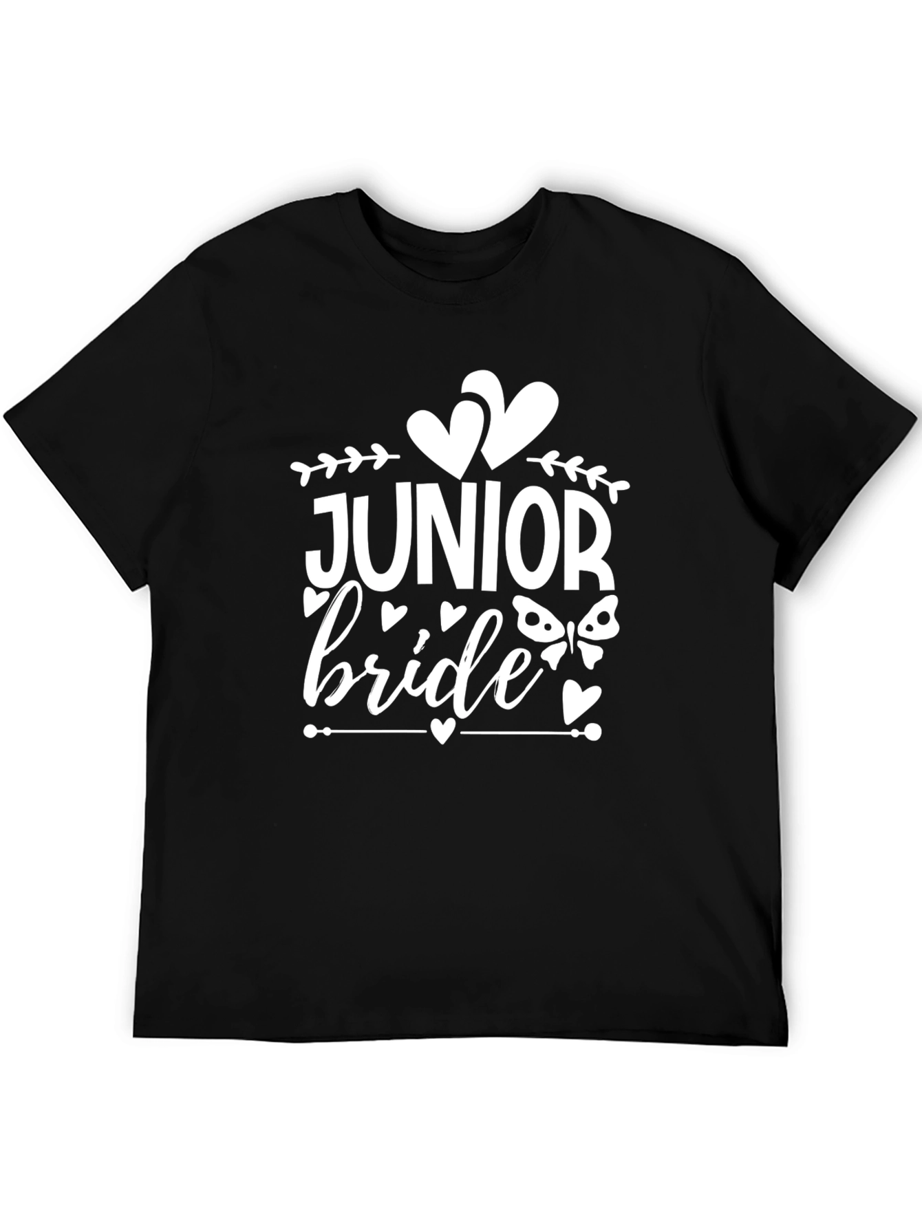 Junior Bride Black T-Shirt
