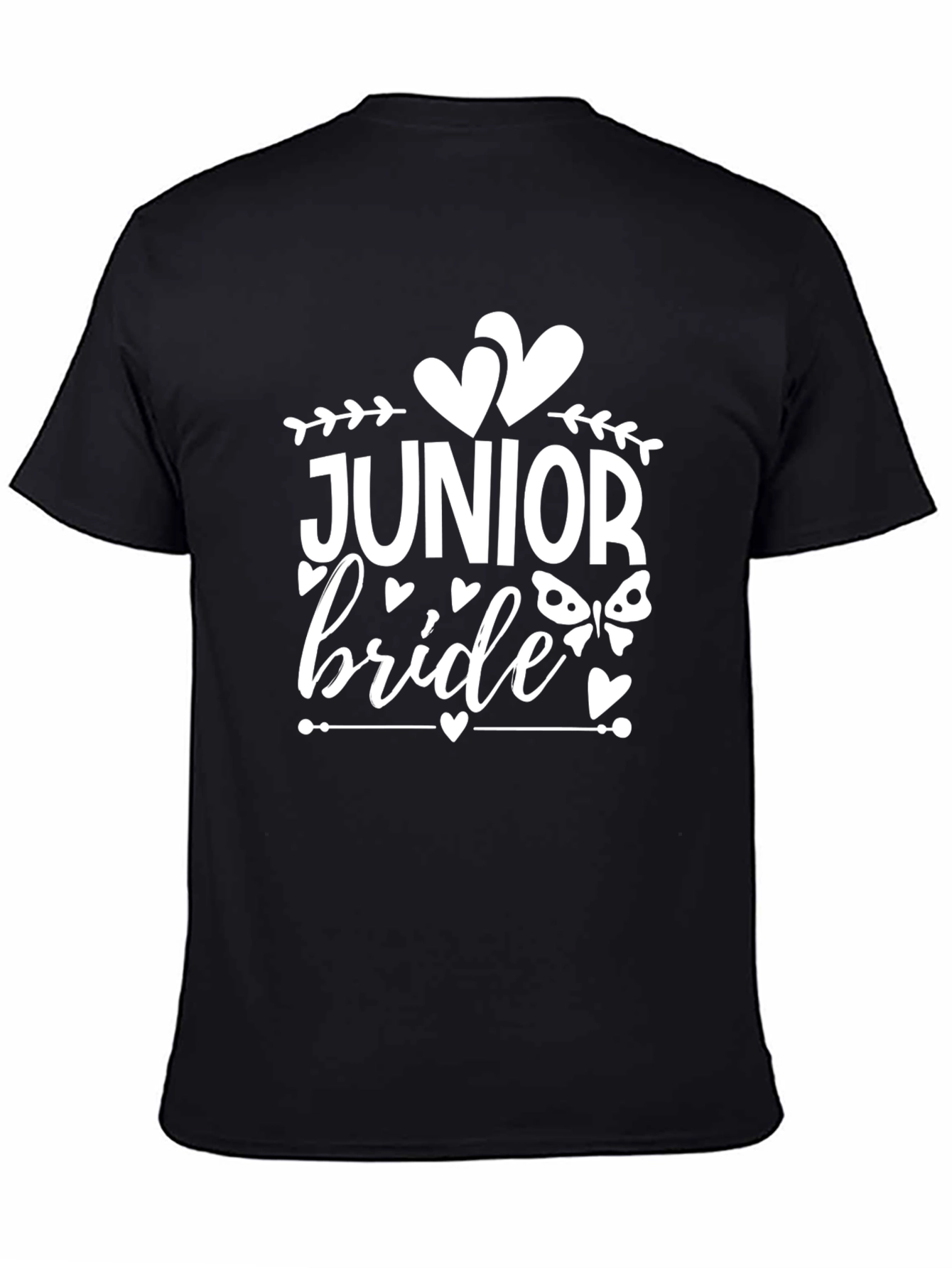 Junior Bride Black T-Shirt