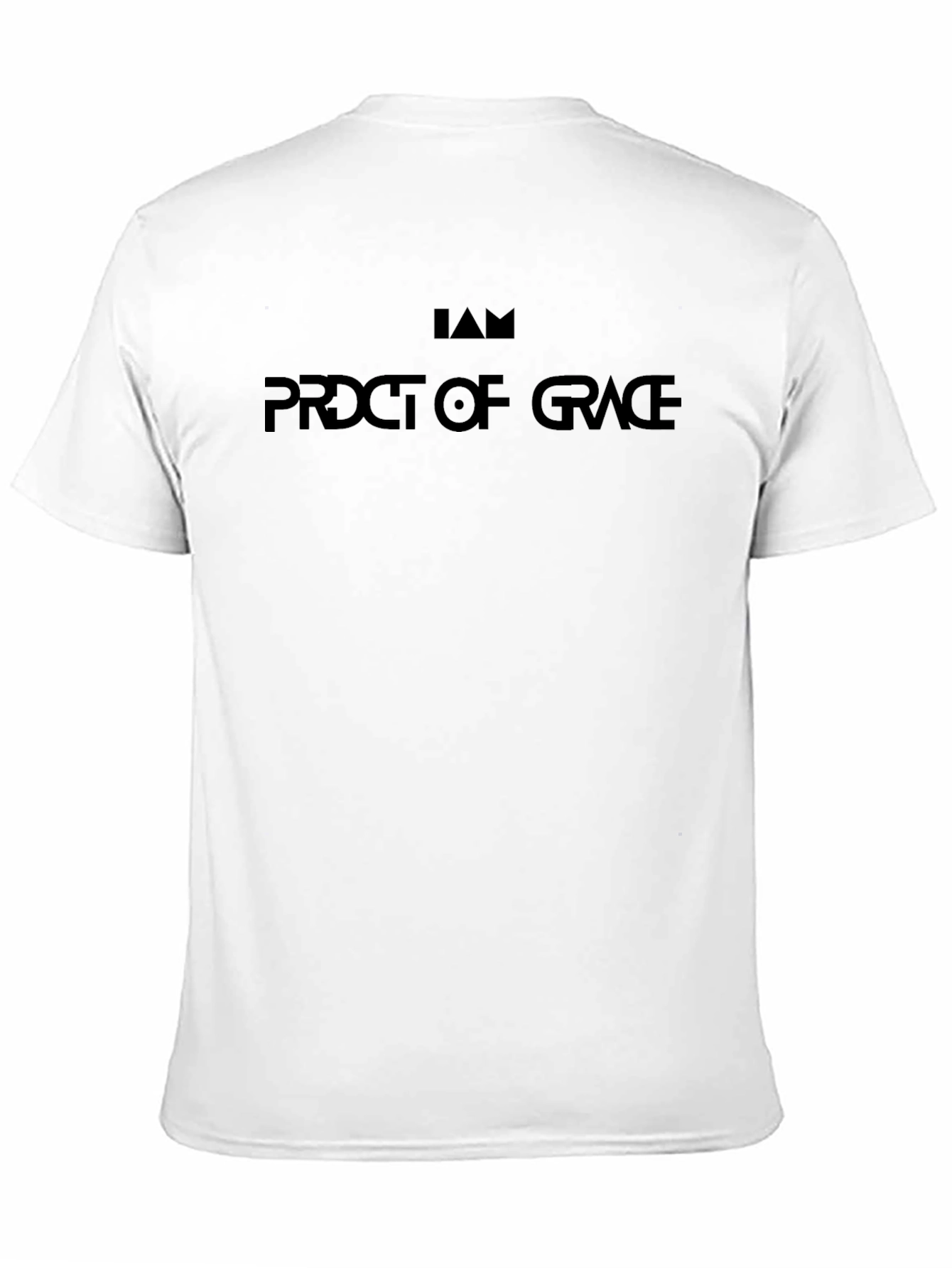 I AM Product of Grace T-Shirt Black