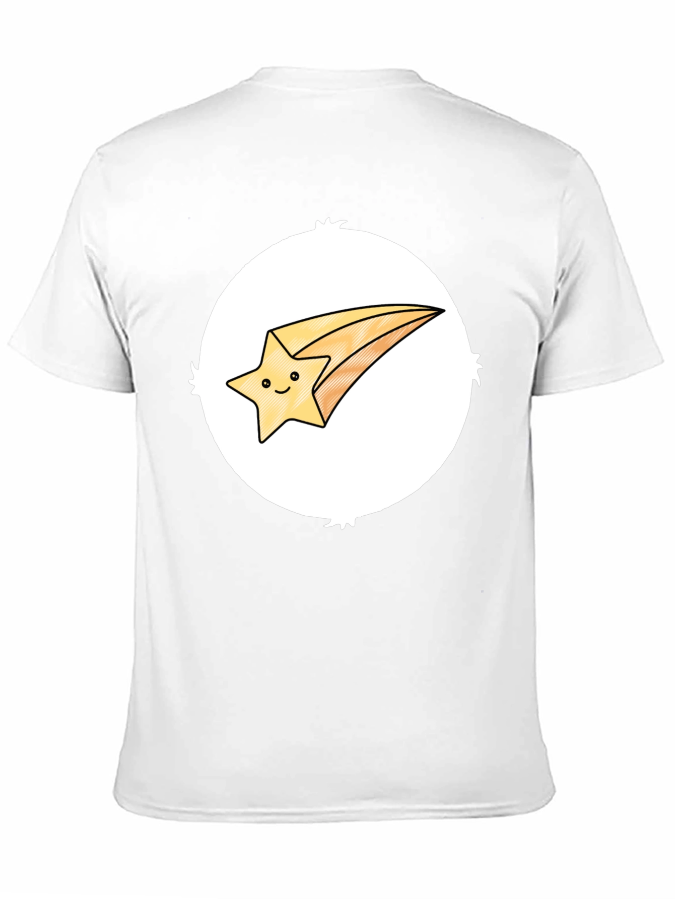 Shooting Star Graphic Tee - Black