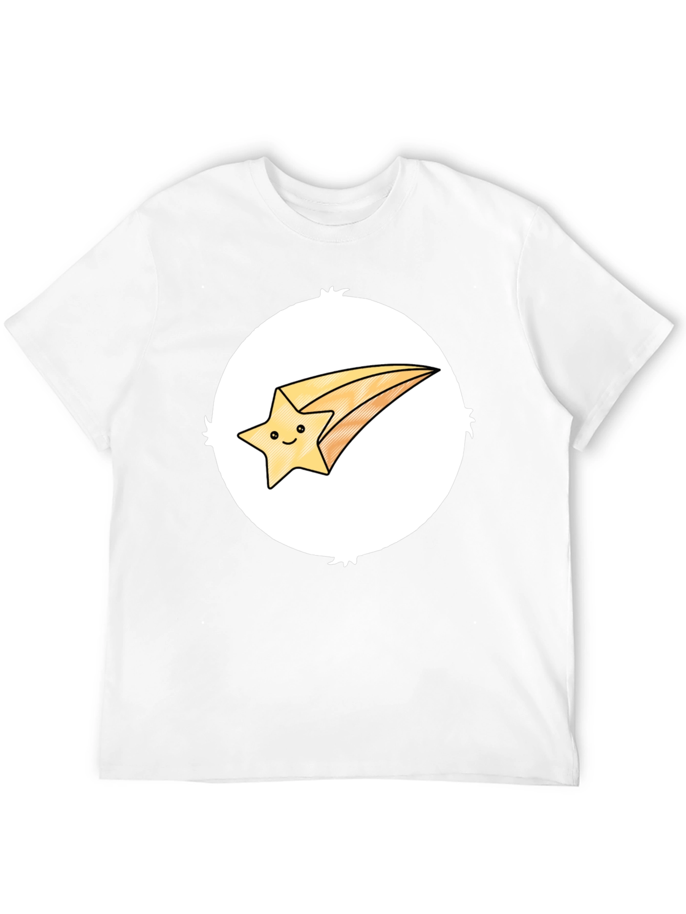 Shooting Star Graphic Tee - Black