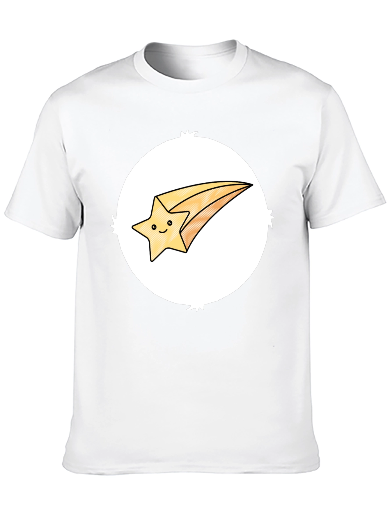 Shooting Star Graphic Tee - Black