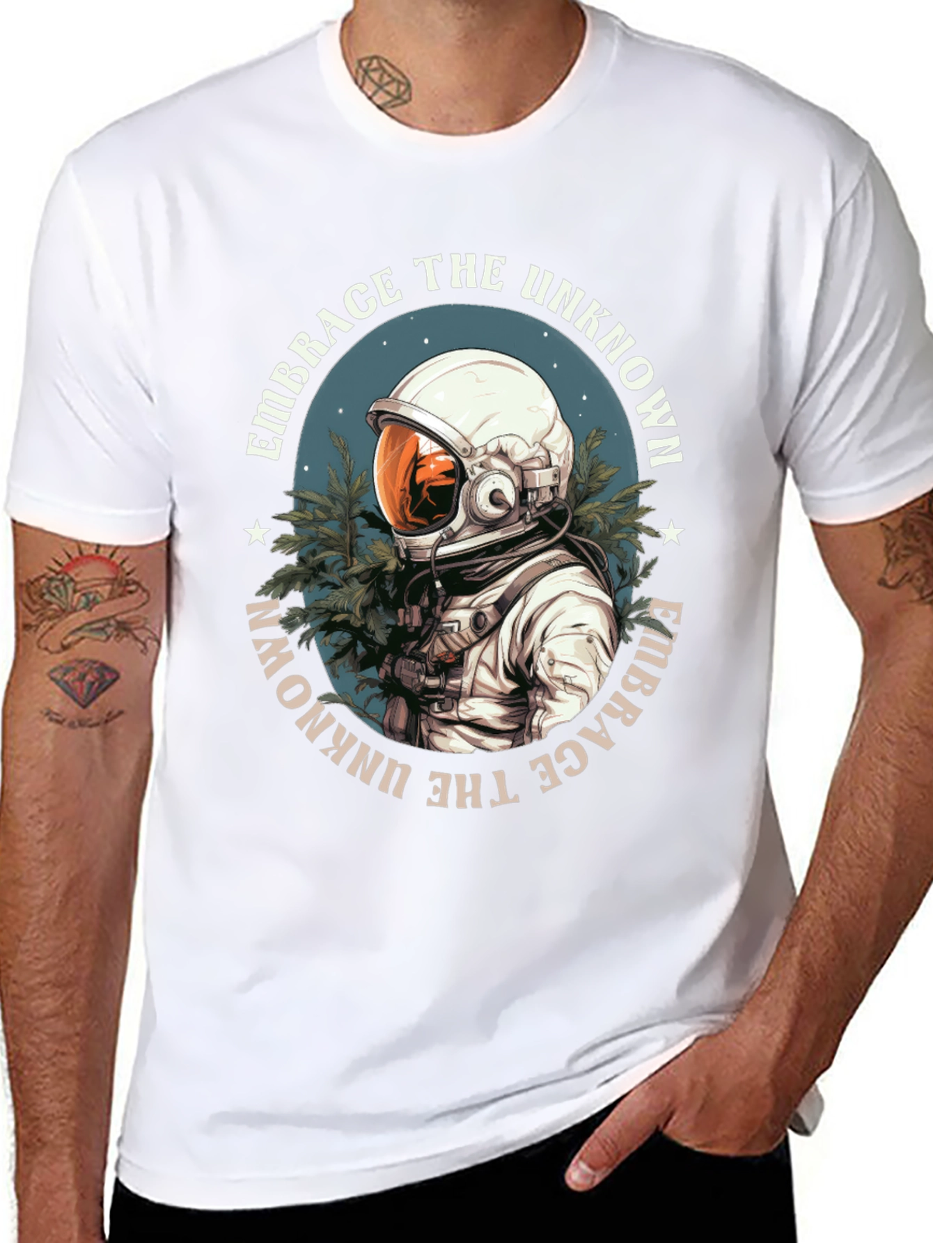 Embrace the Unknown Astronaut T-Shirt