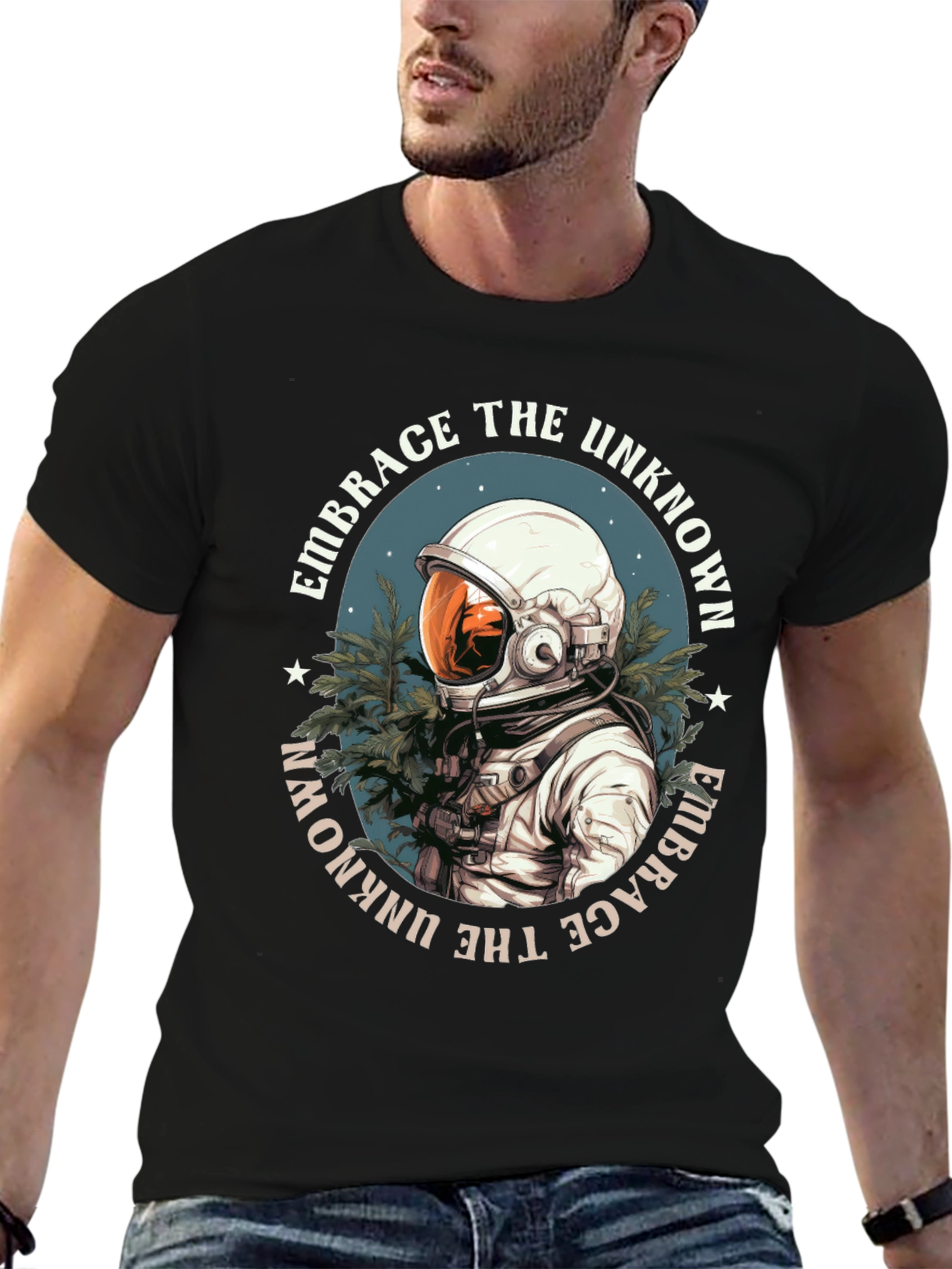 Embrace the Unknown Astronaut T-Shirt