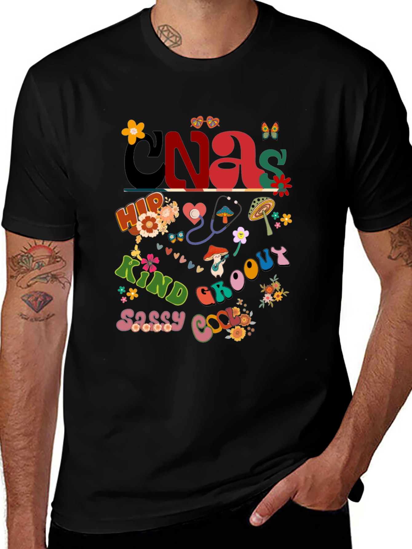 CNA Groovy Retro Tee