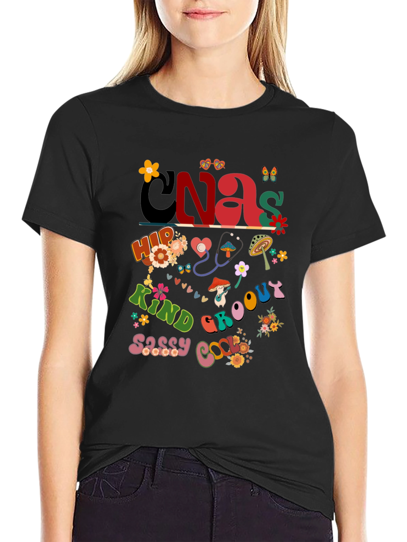 CNA Groovy Retro Tee