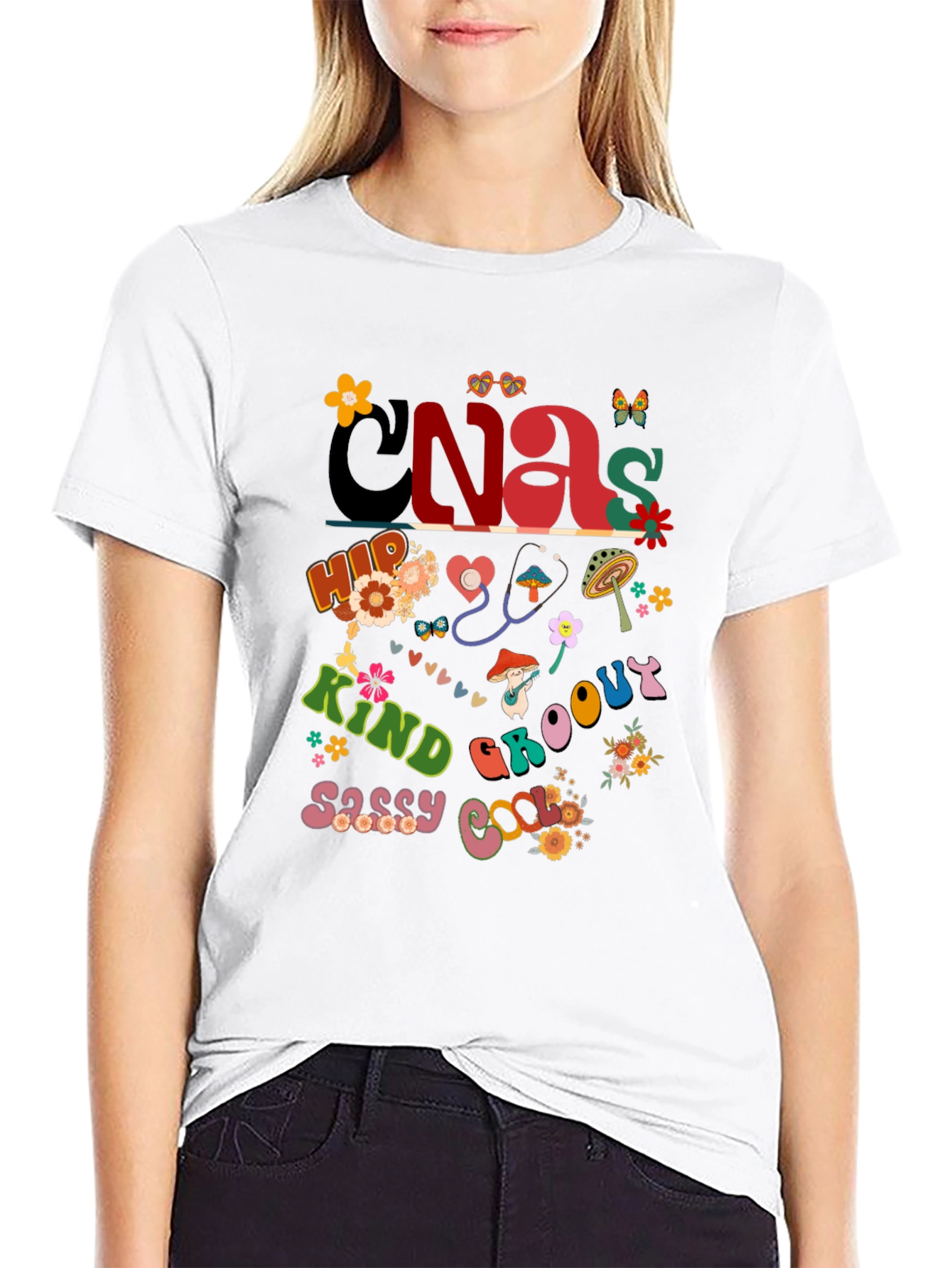 CNA Groovy Retro Tee