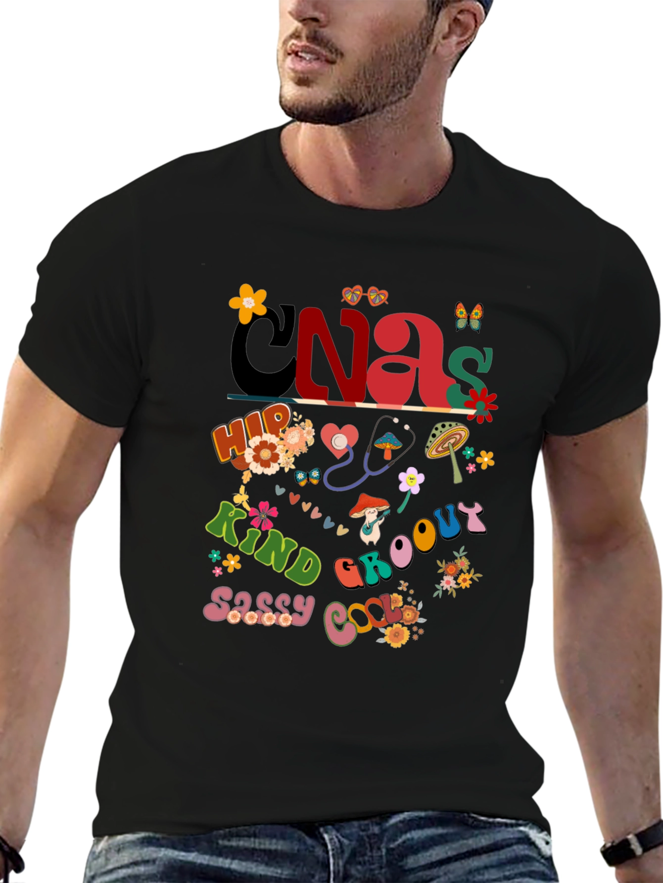 CNA Groovy Retro Tee