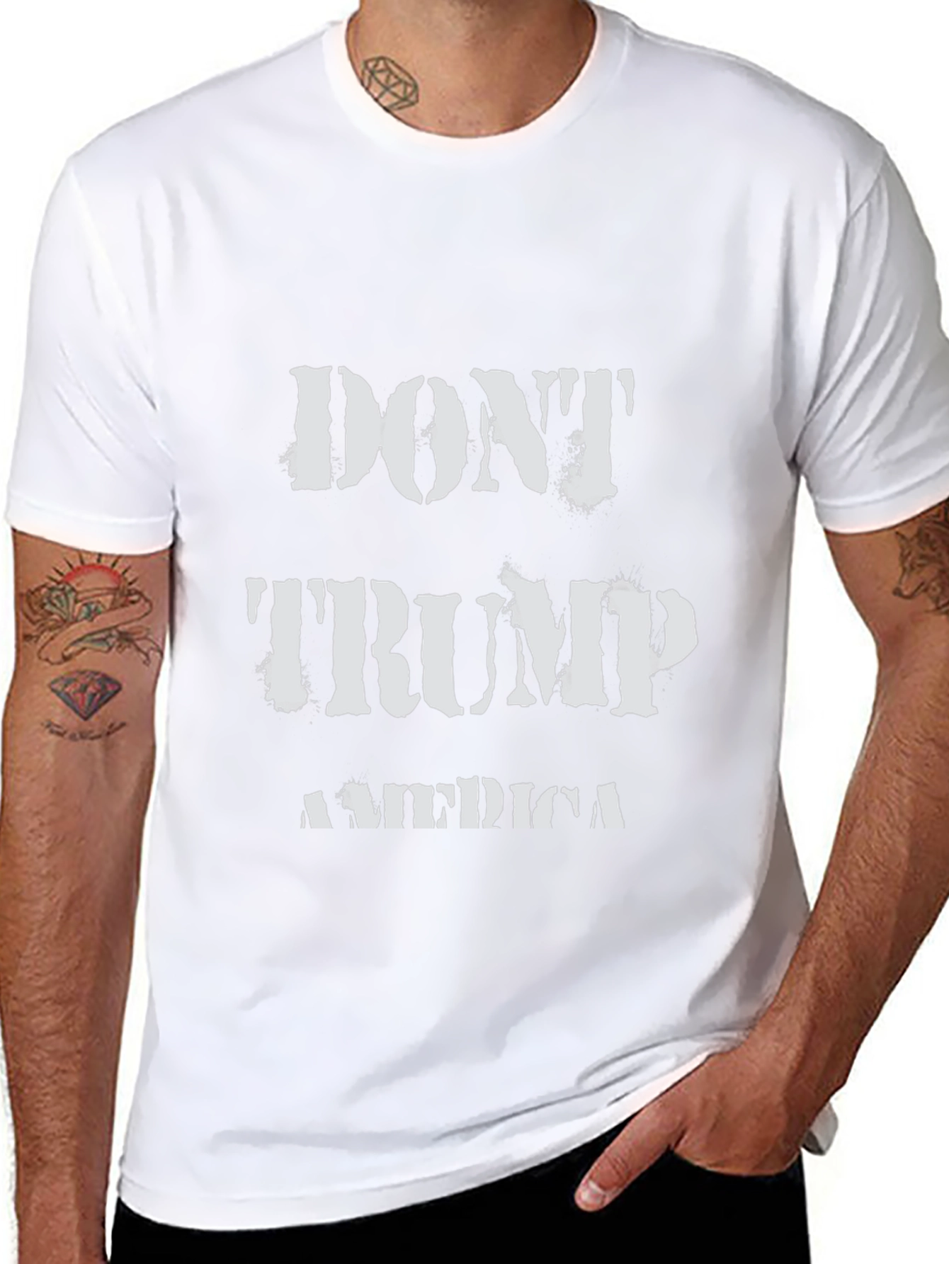 Dont Trump America Graphic Tee
