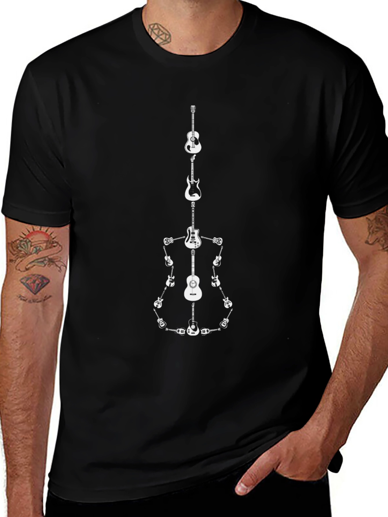 Guitar Evolution T-Shirt - Musicians Tee