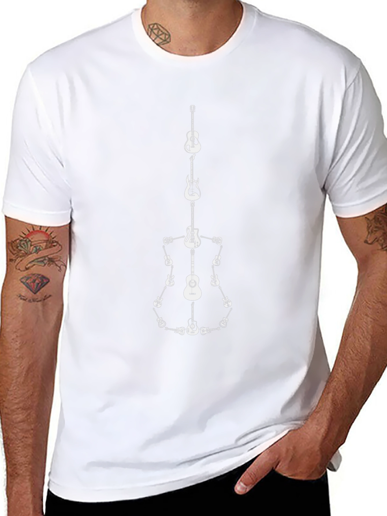 Guitar Evolution T-Shirt - Musicians Tee