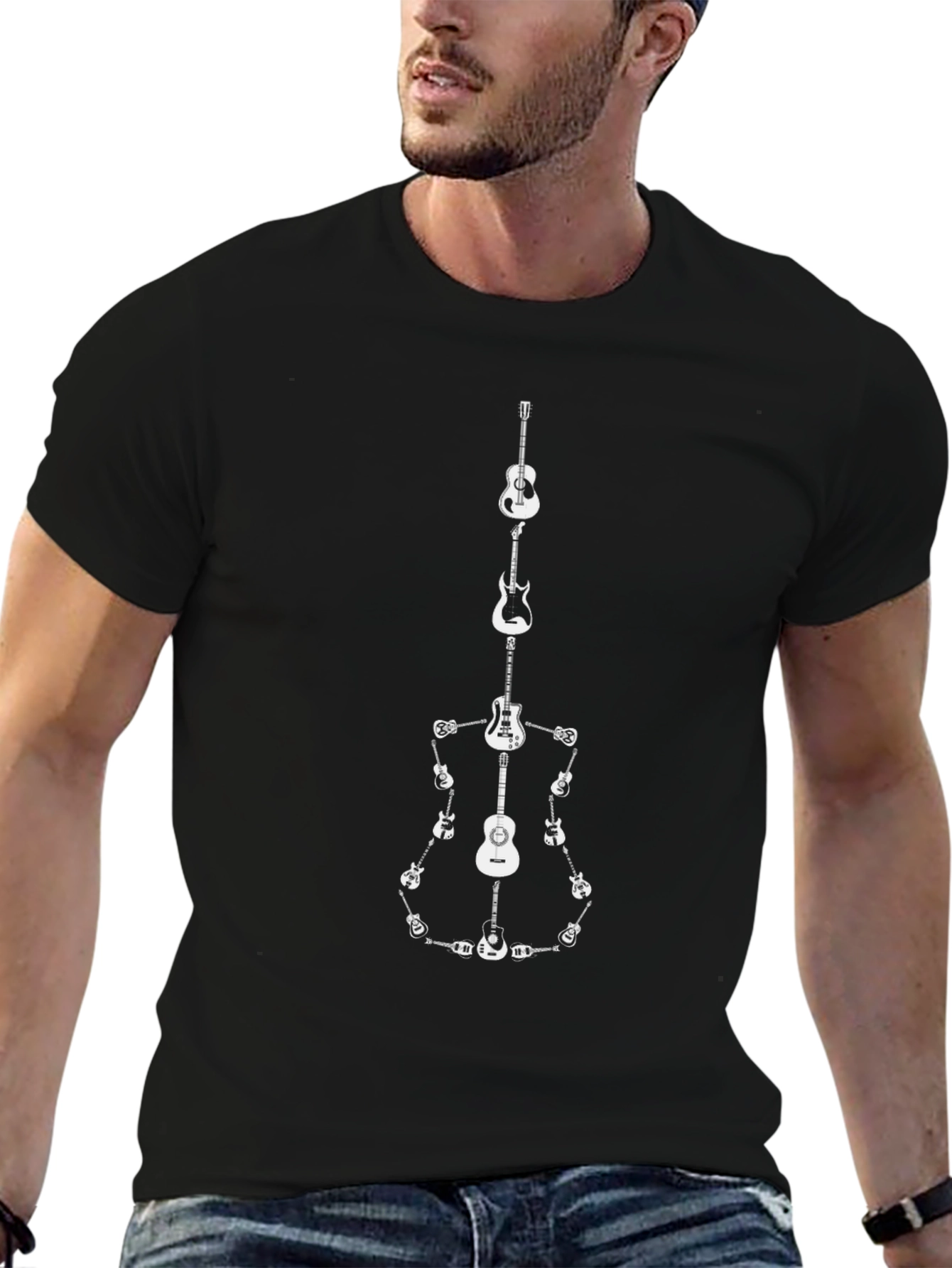 Guitar Evolution T-Shirt - Musicians Tee