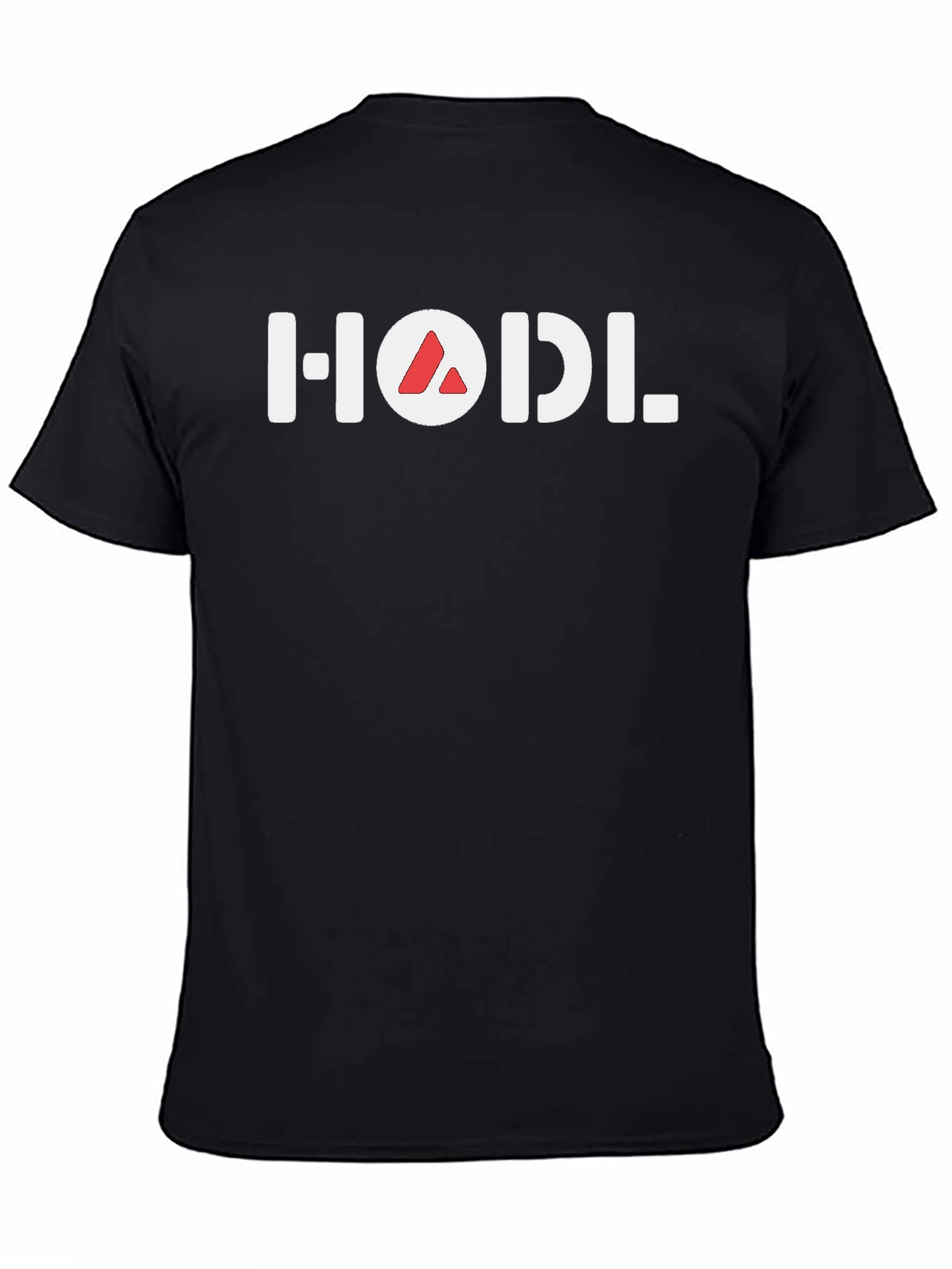 HODL Avalanche Crypto T-Shirt - Black