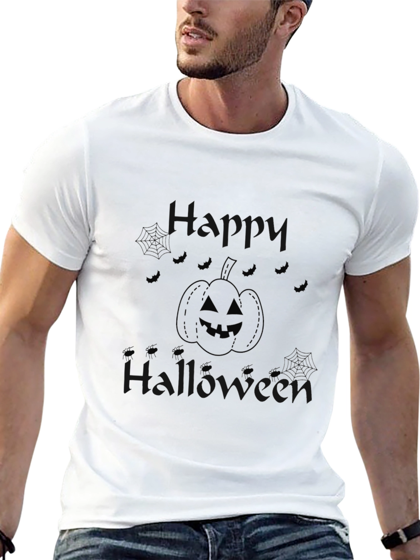 Spooky Halloween Pumpkin T-Shirt