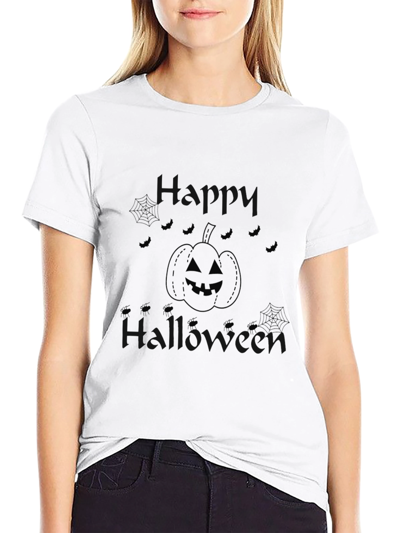 Spooky Halloween Pumpkin T-Shirt