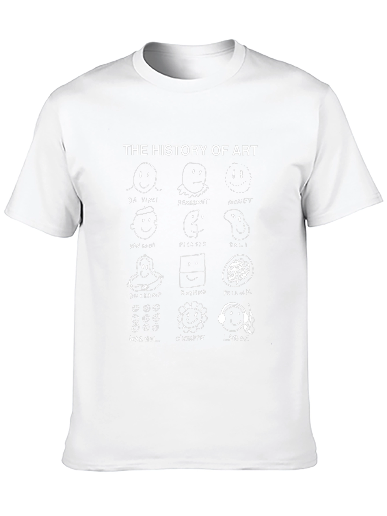 History of Art Graphic T-Shirt