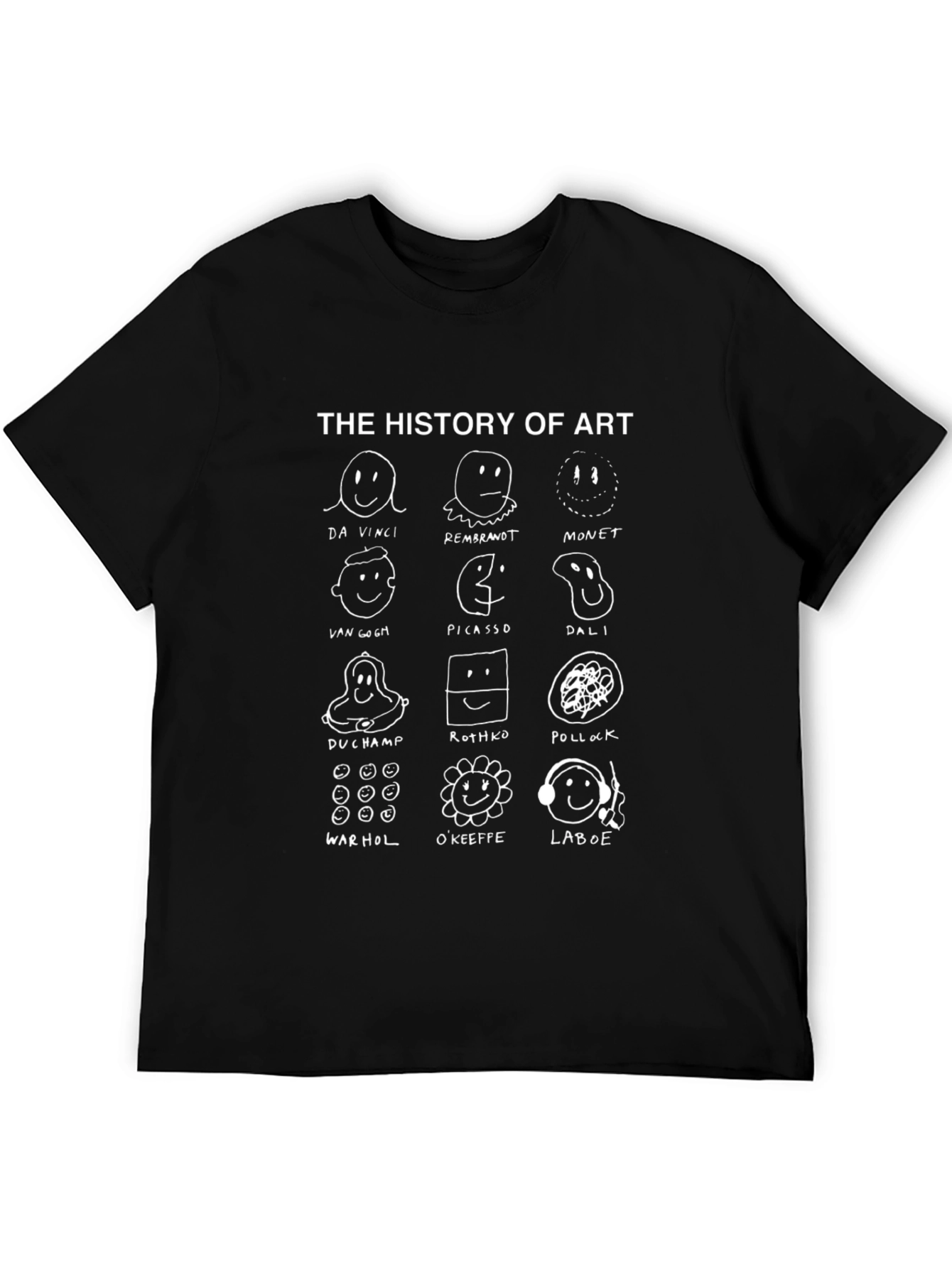 History of Art Graphic T-Shirt
