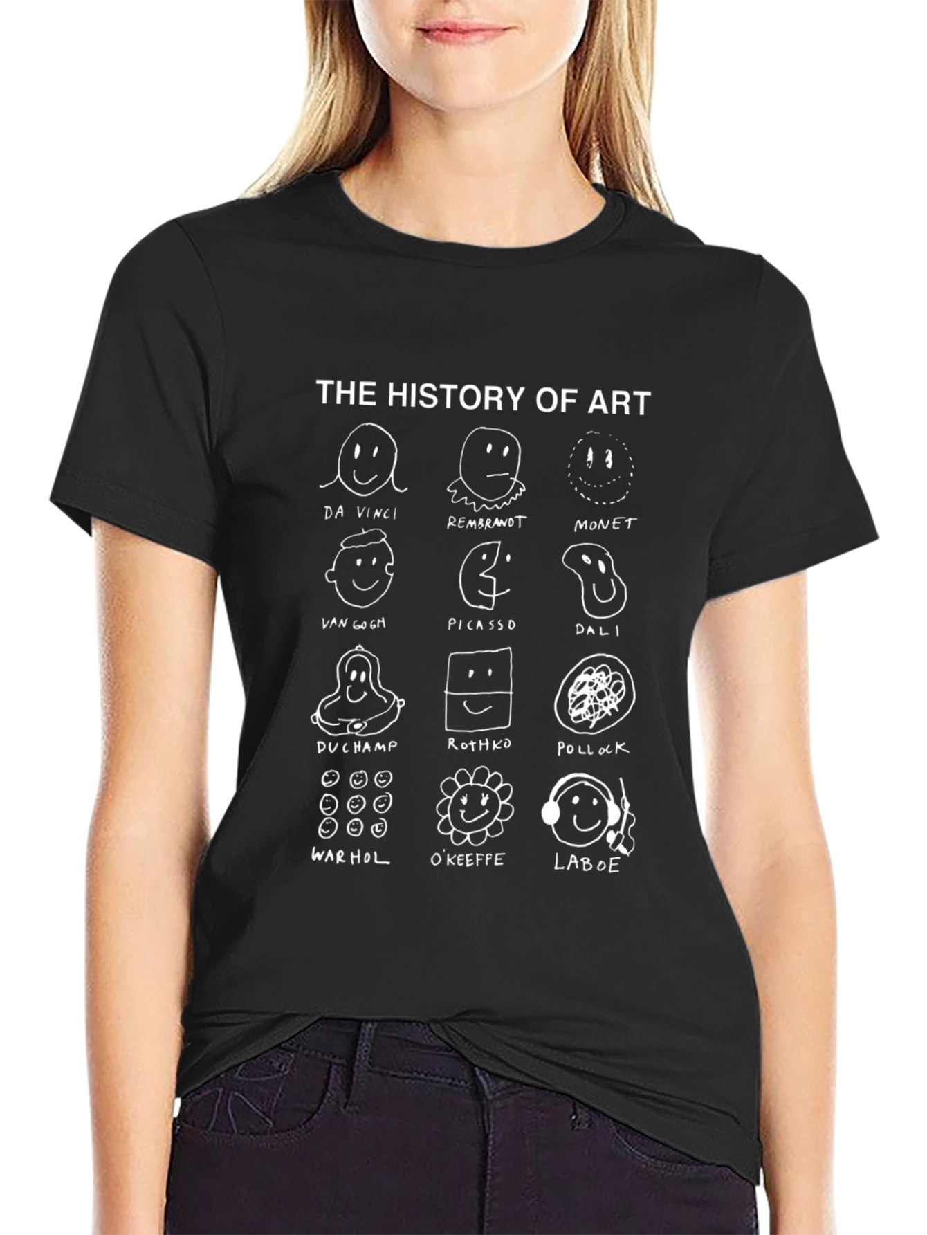 History of Art Graphic T-Shirt