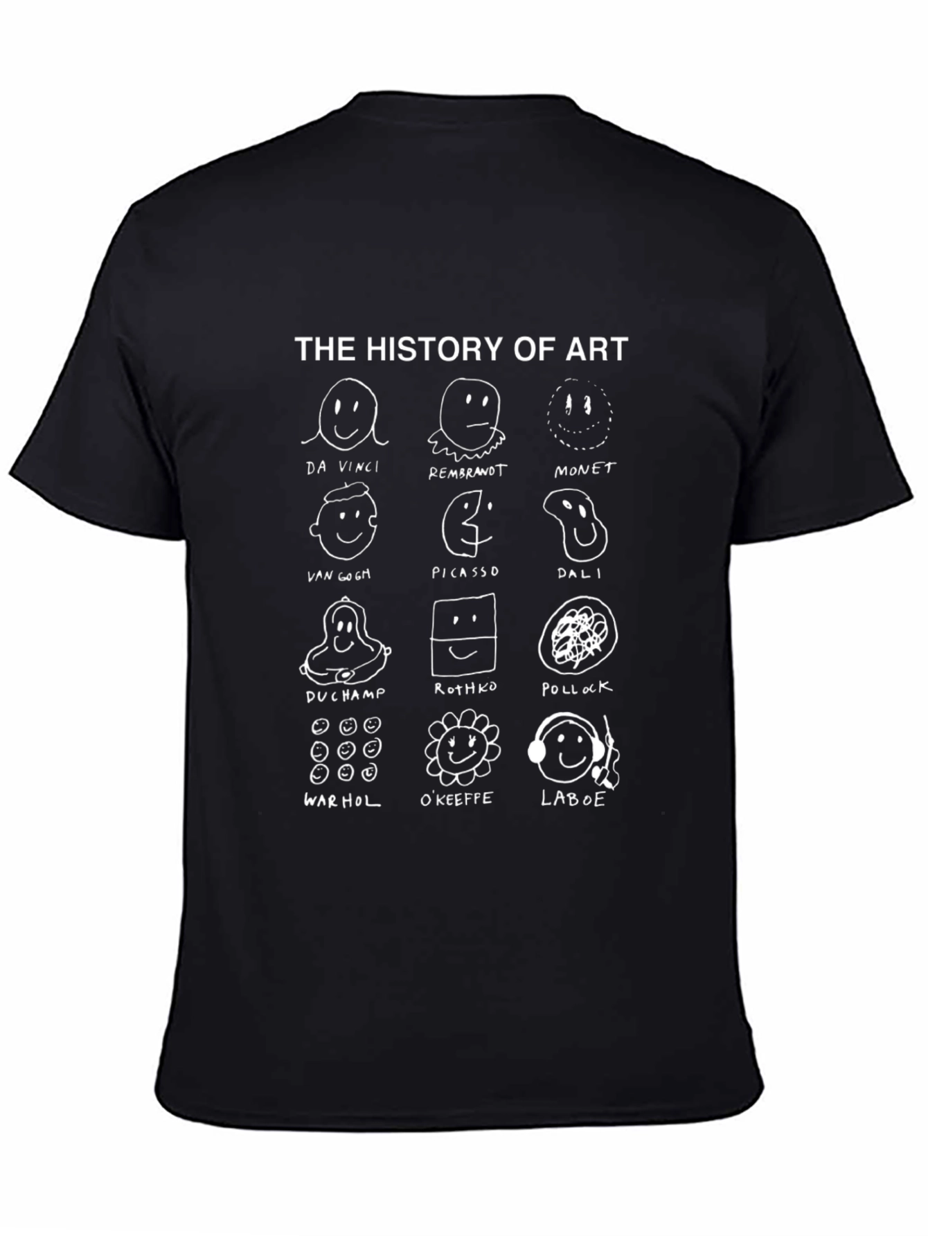 History of Art Graphic T-Shirt