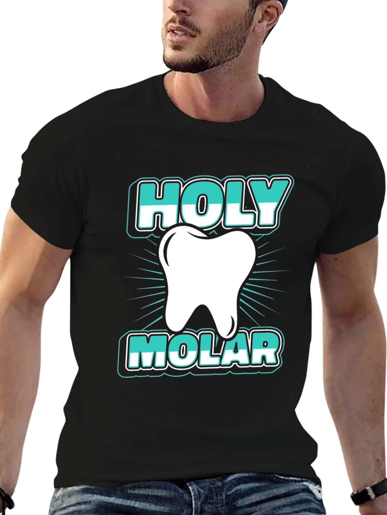 Holy Molar Graphic T-Shirt - Dentist Humor