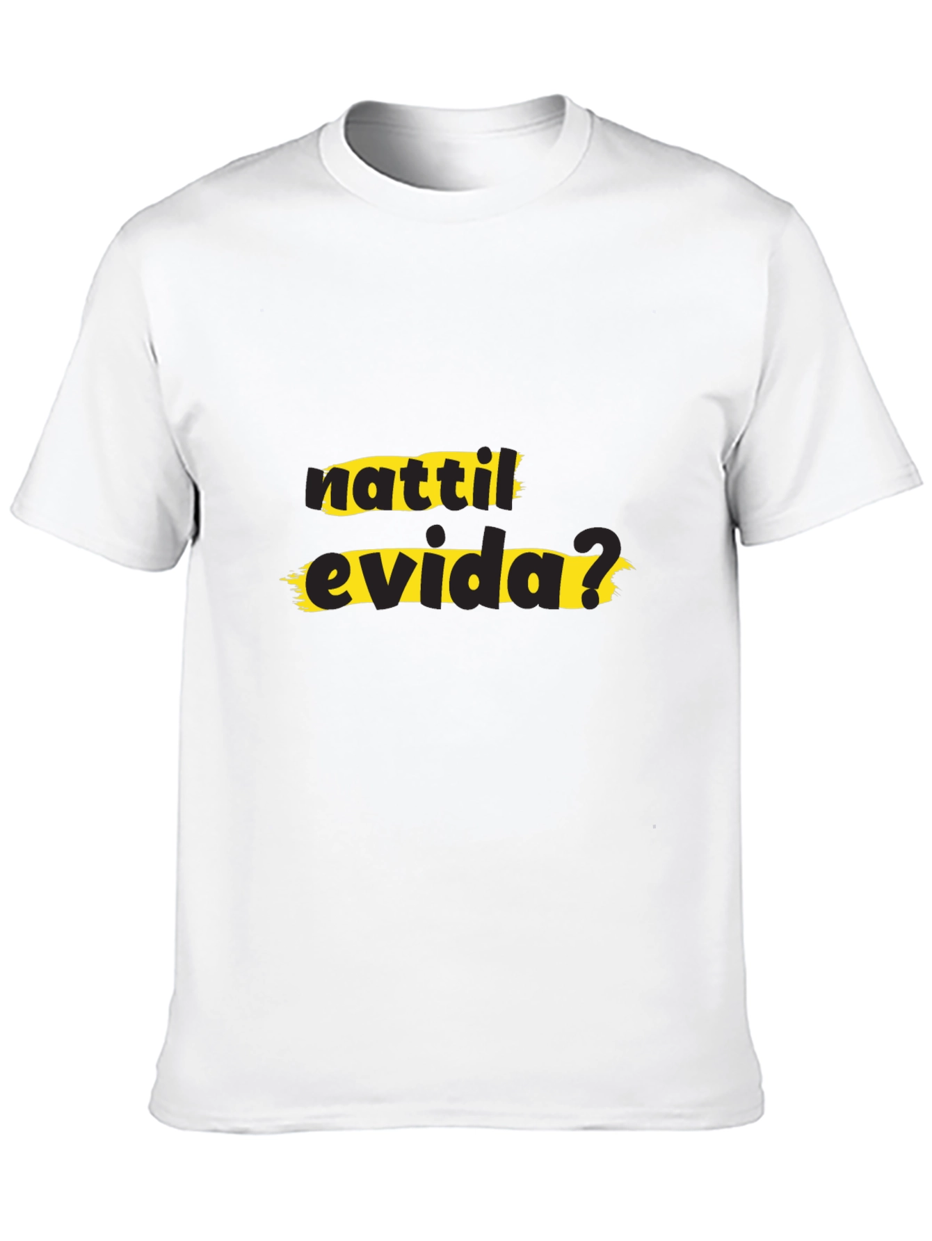Nattile Evida? Black T-Shirt