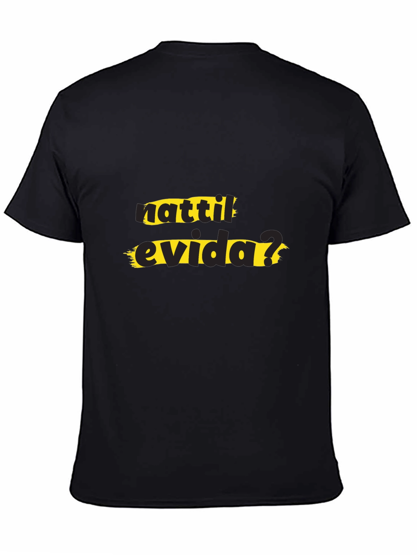 Nattile Evida? Black T-Shirt