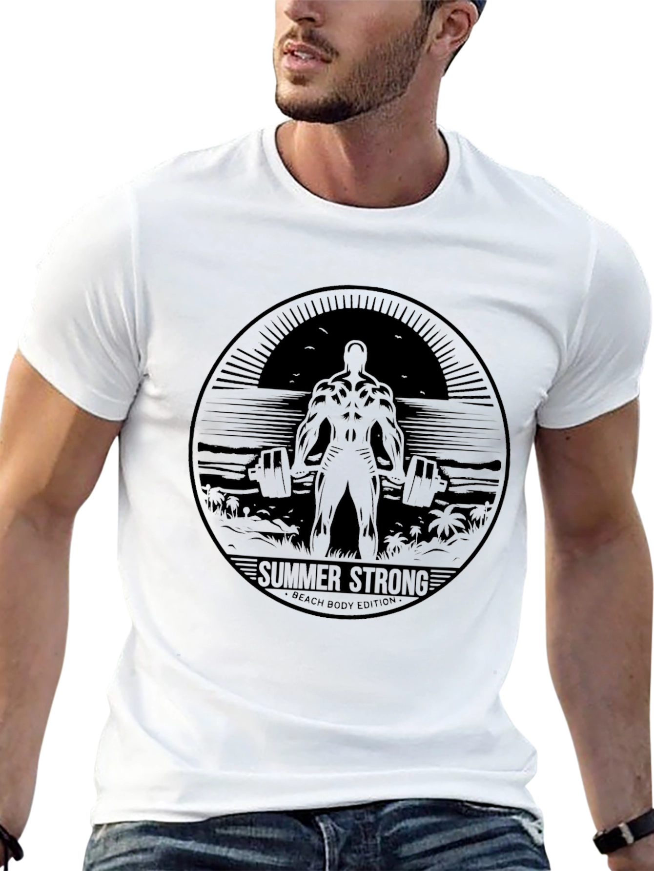 Summer Strong Beach Body T-Shirt