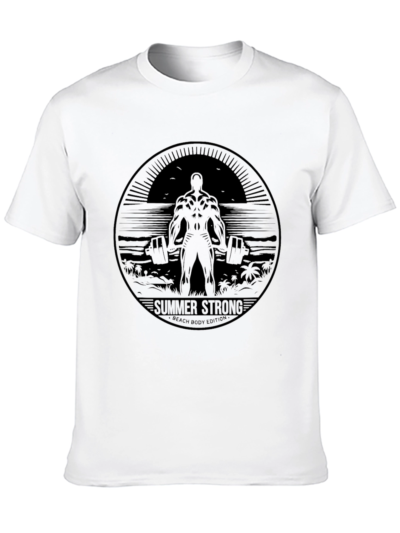 Summer Strong Beach Body T-Shirt