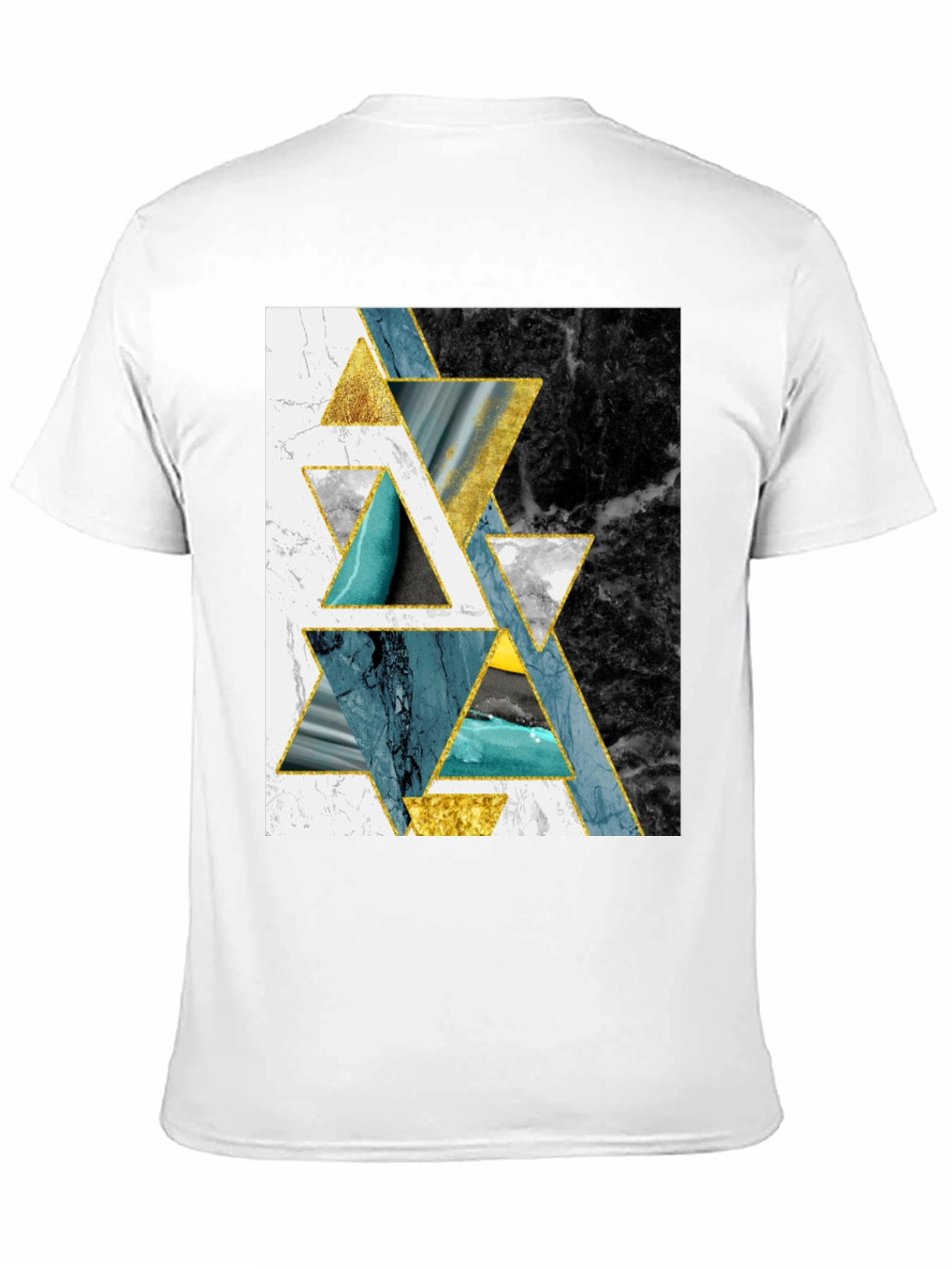 Abstract Geometric Triangle T-Shirt