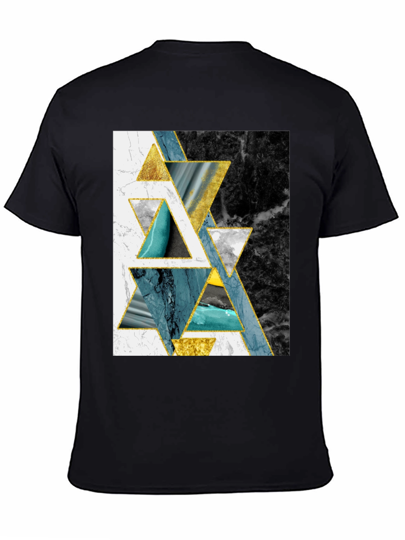 Abstract Geometric Triangle T-Shirt